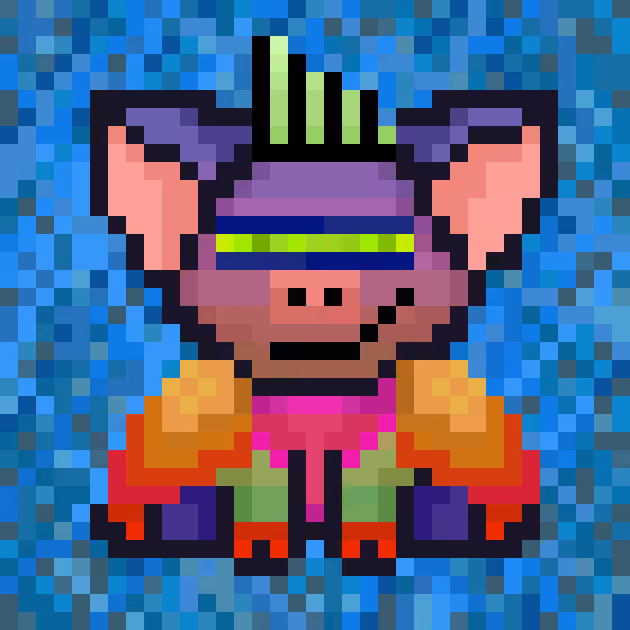 Punk Pig #00127