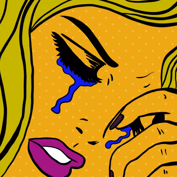  The crying lady 2022