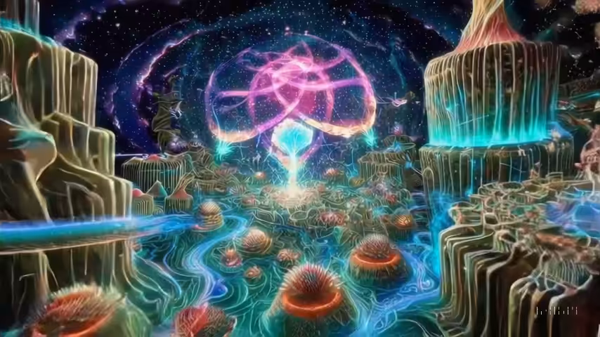 DMT universe flowthrough test 01