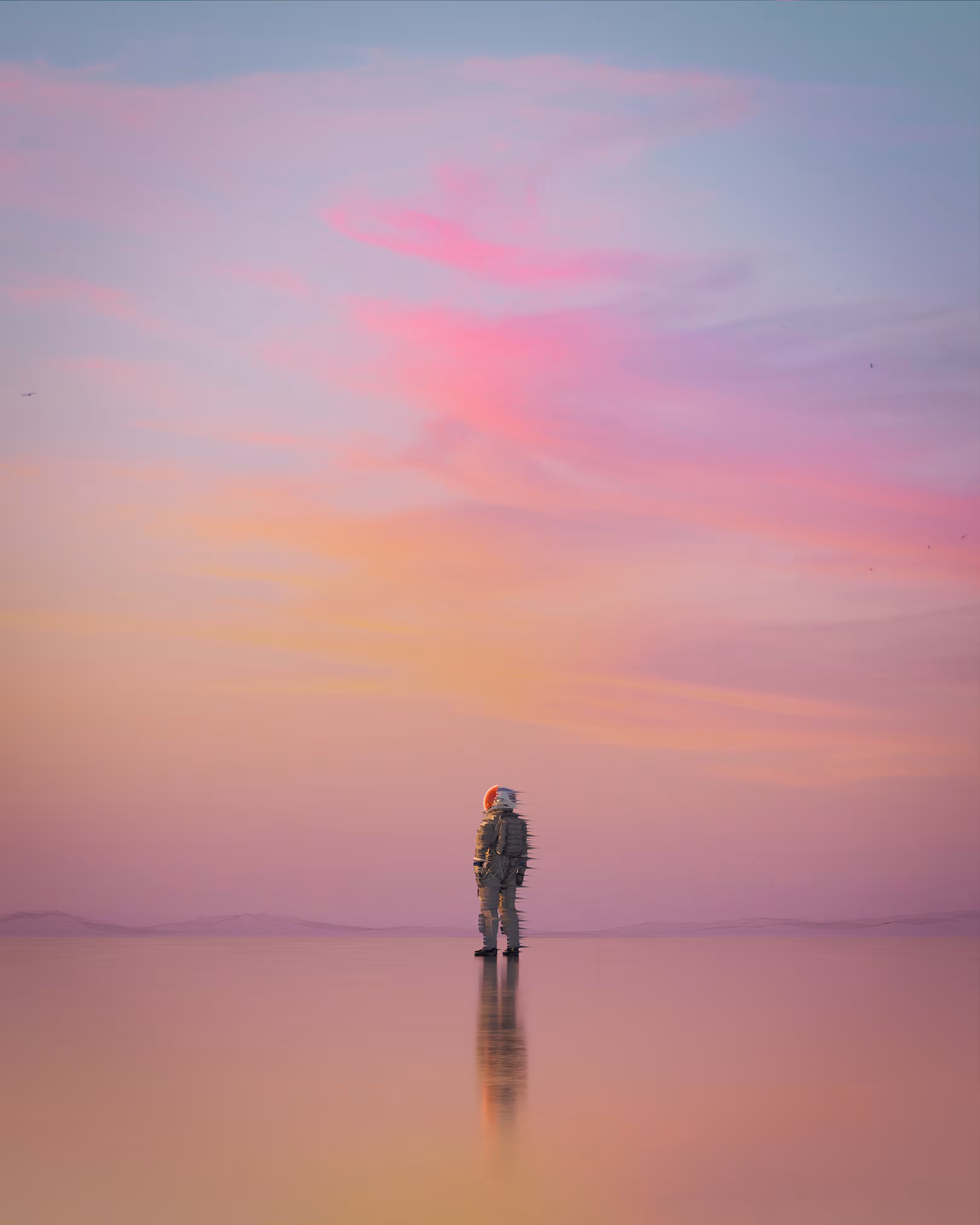caught by colour.