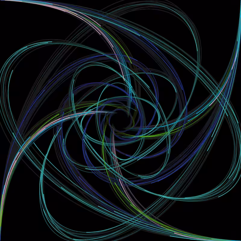 Particle attraction #5