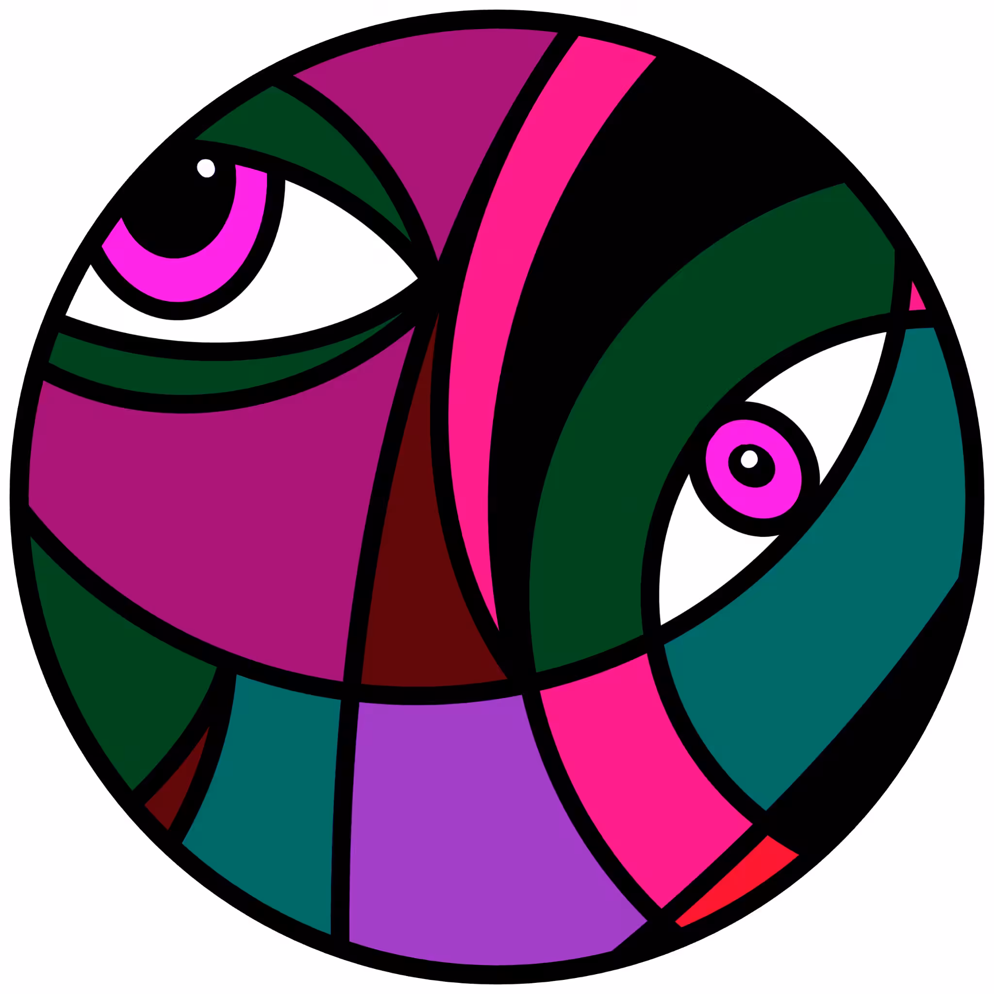 Cubist Circle 53