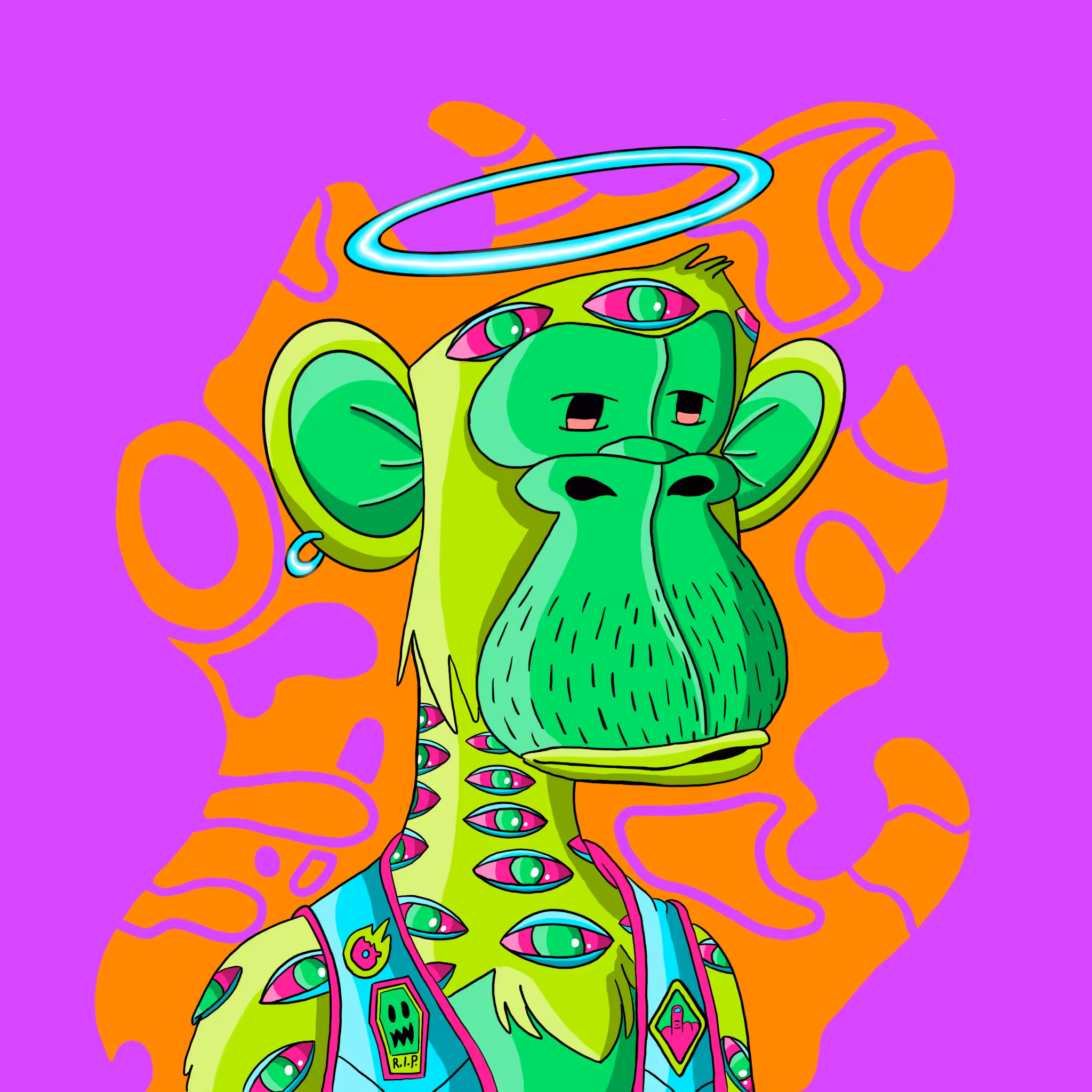 Bored Ape #187 Mashup