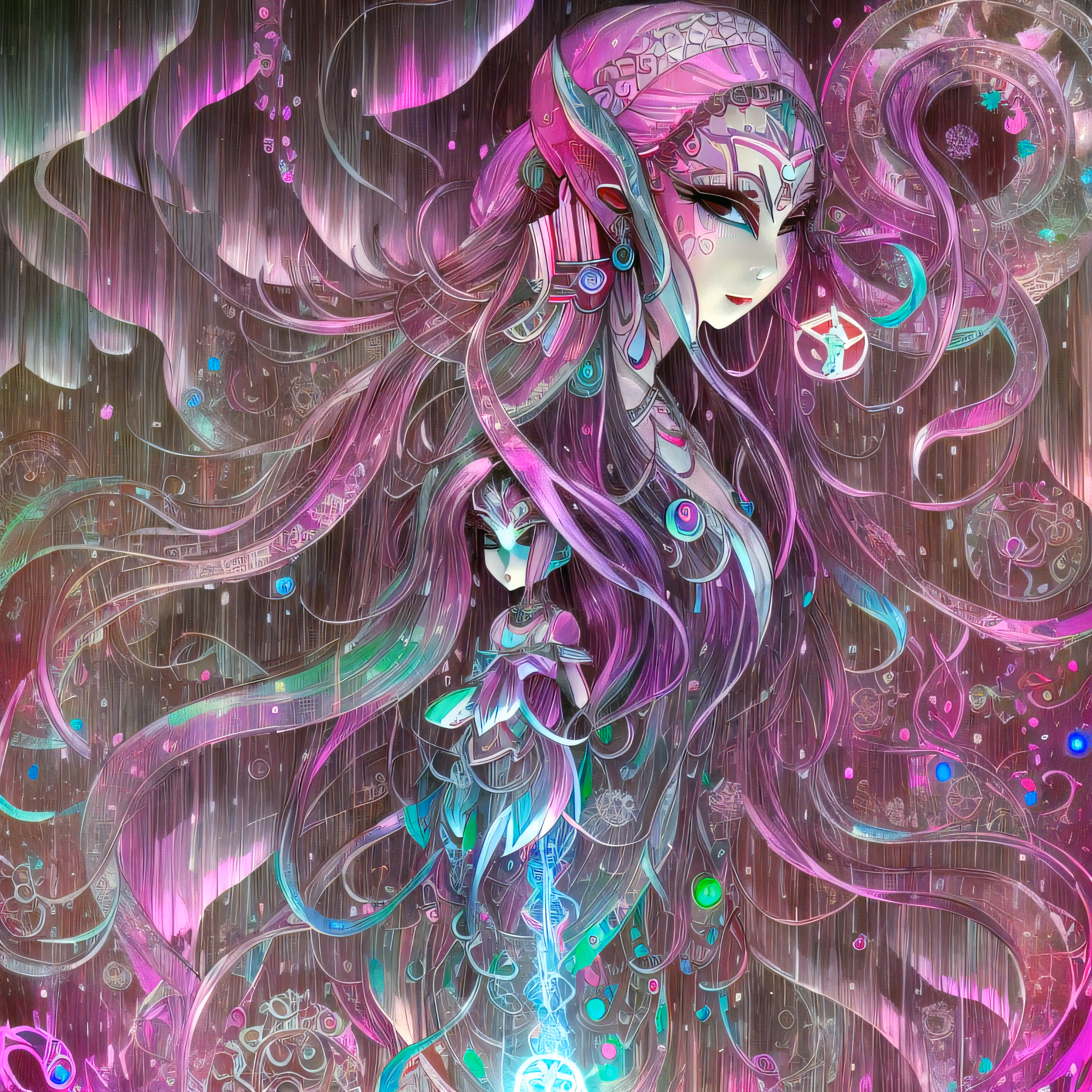 Aliens : Seraphina and Celestia 