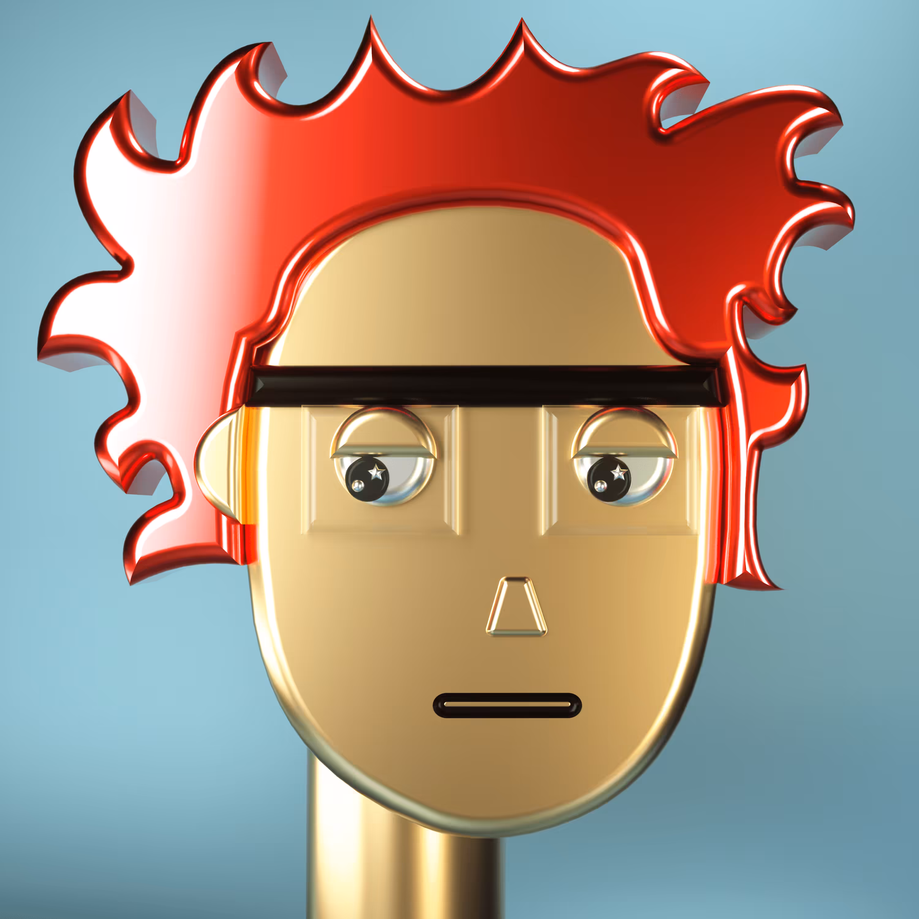 3D Chrome Punk #0327