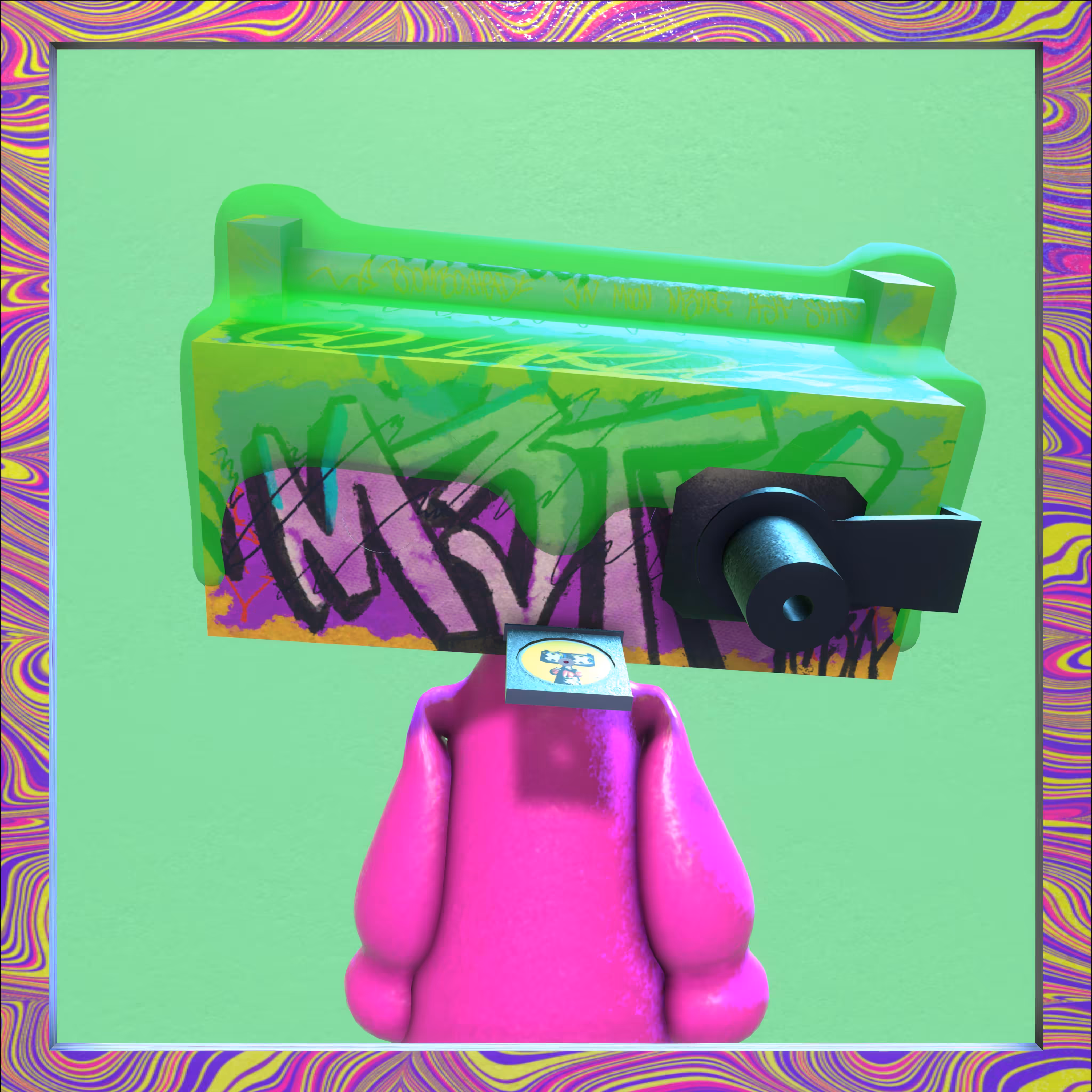 Boomboxhead #328