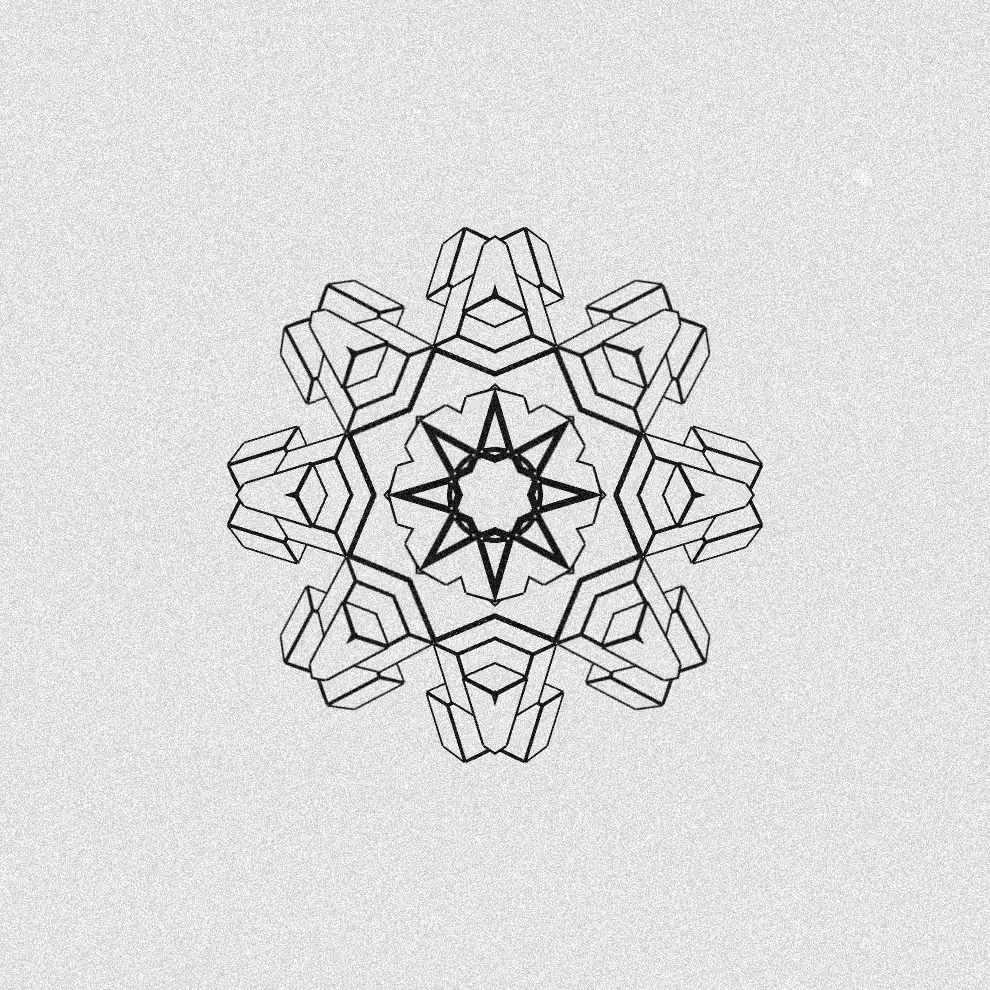 Monochrome Kaleido #134