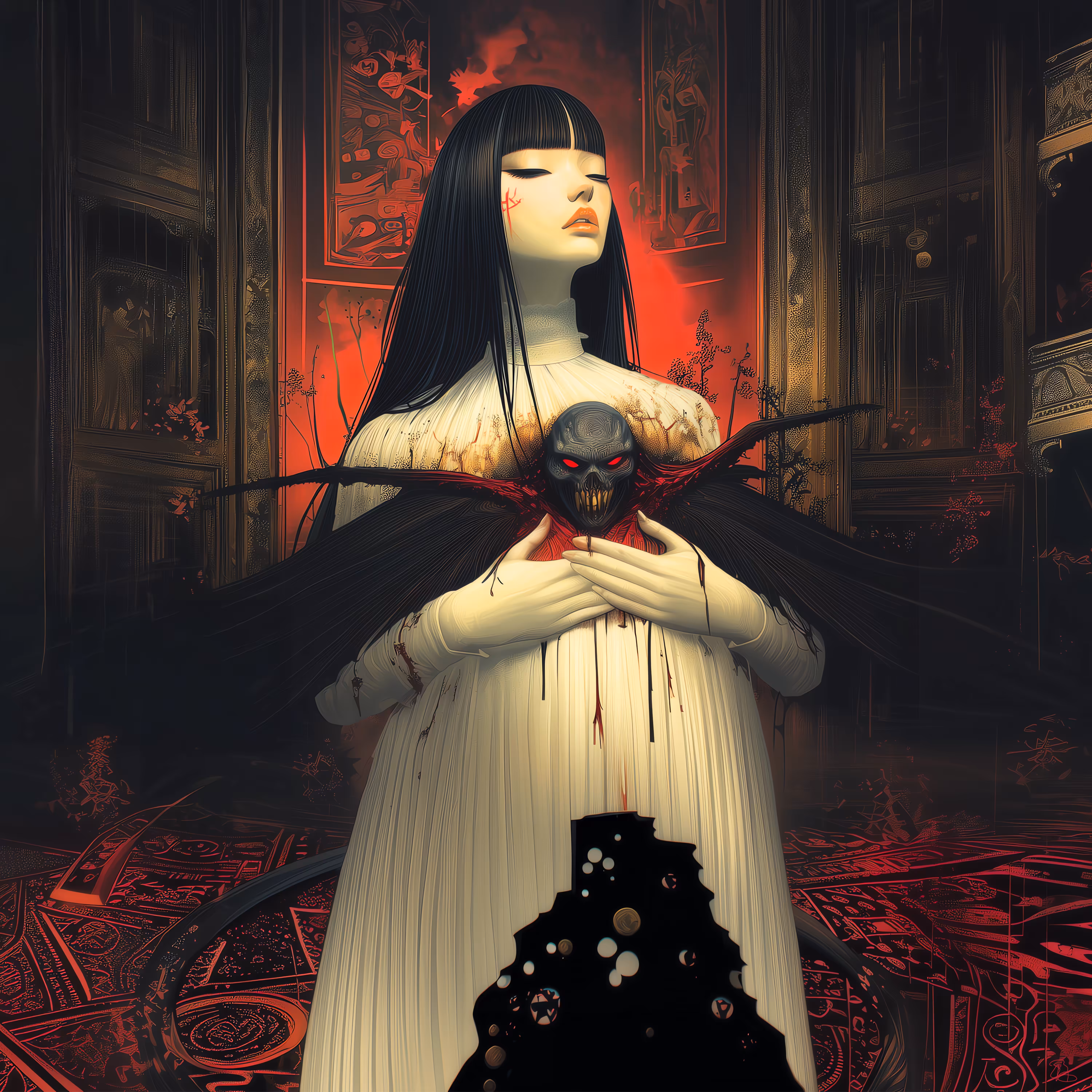 The Nest Beneath Her Ribs