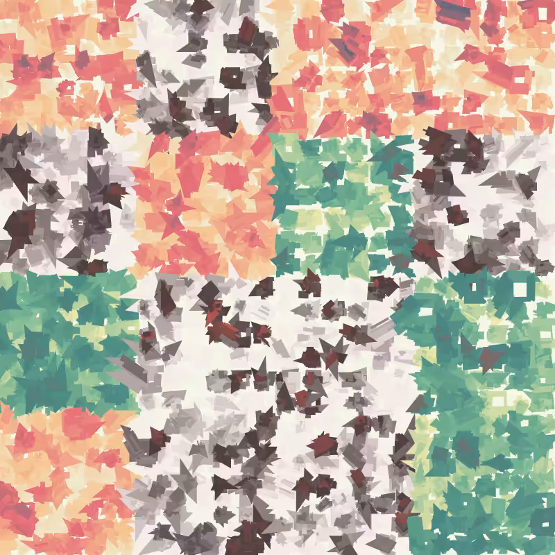 Watercolor Grid #2