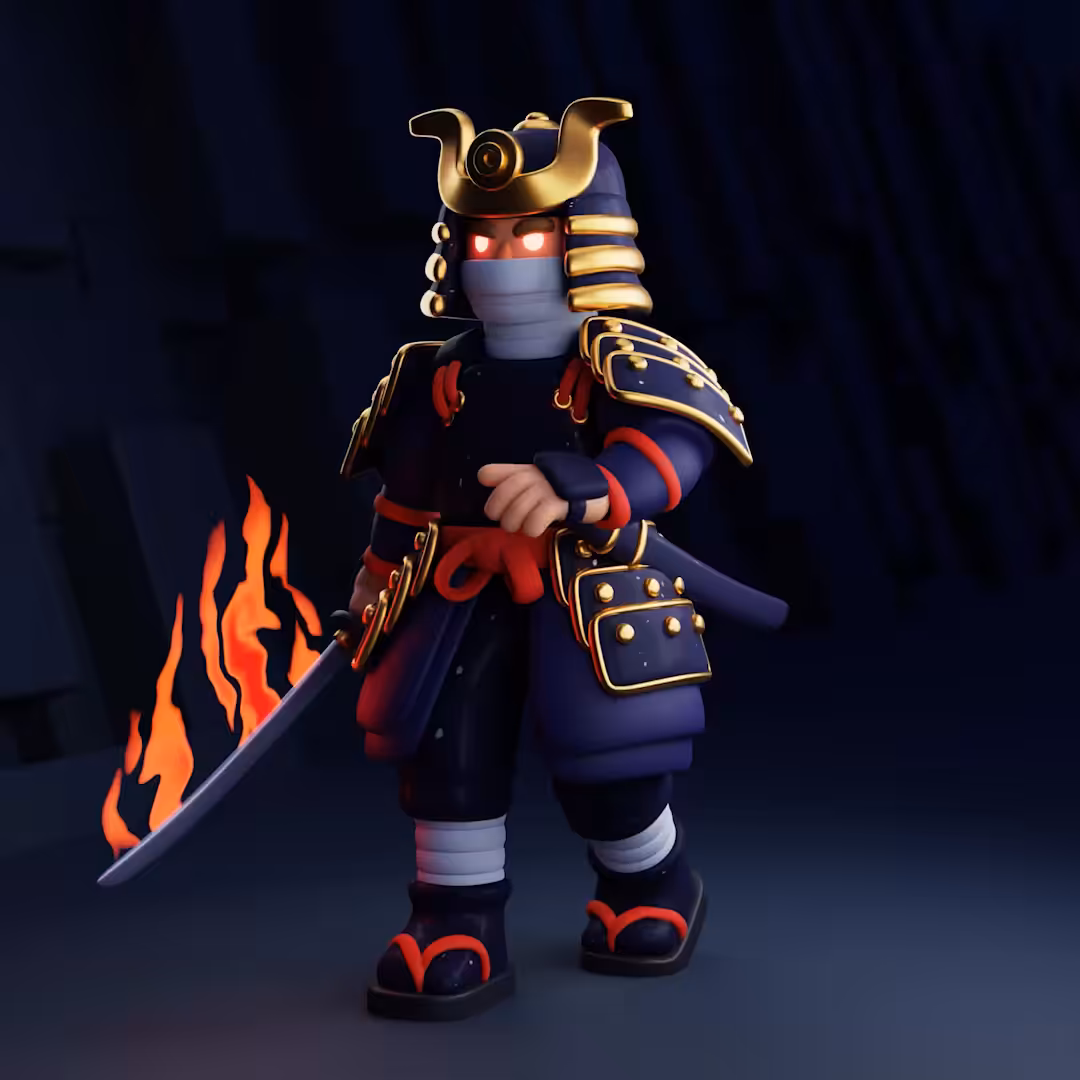 #03 - Flaming Samurai