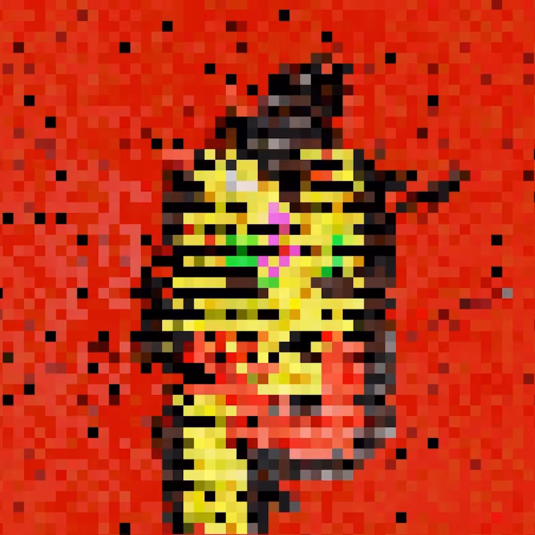 Pixel Block DOS Punk 435 Transcription