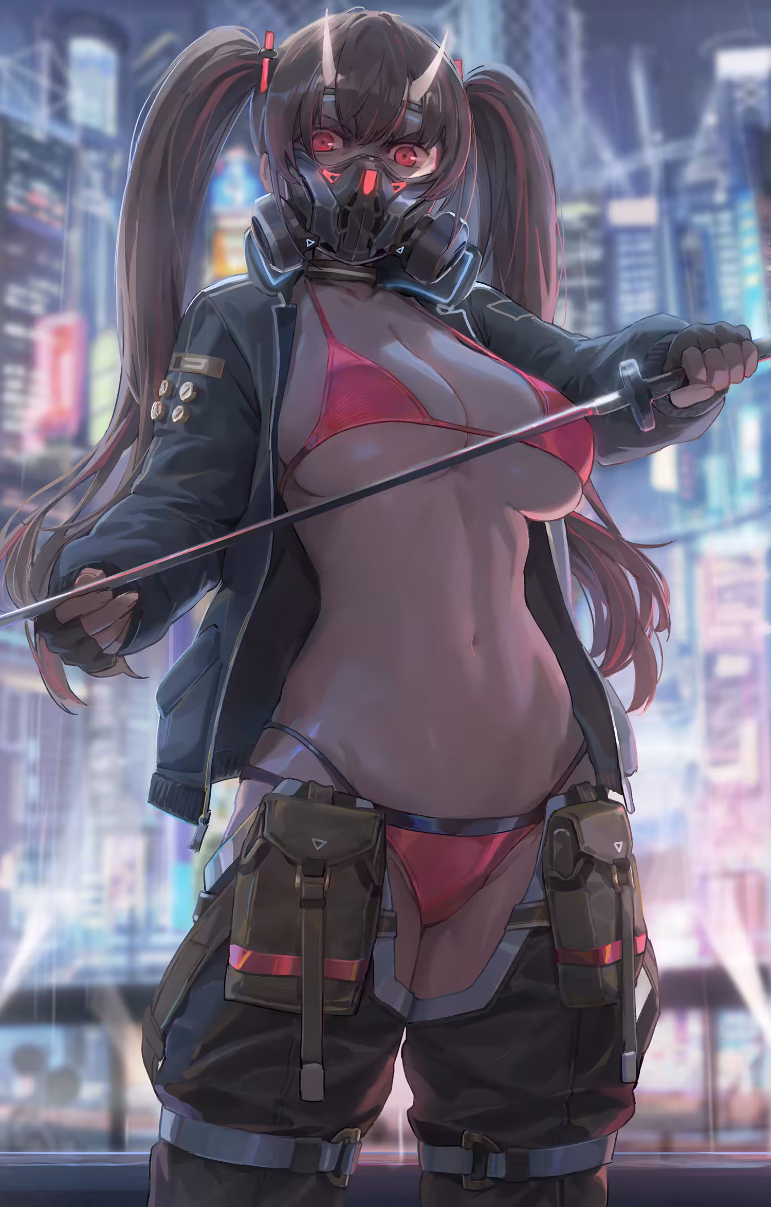Cyberpunk girl