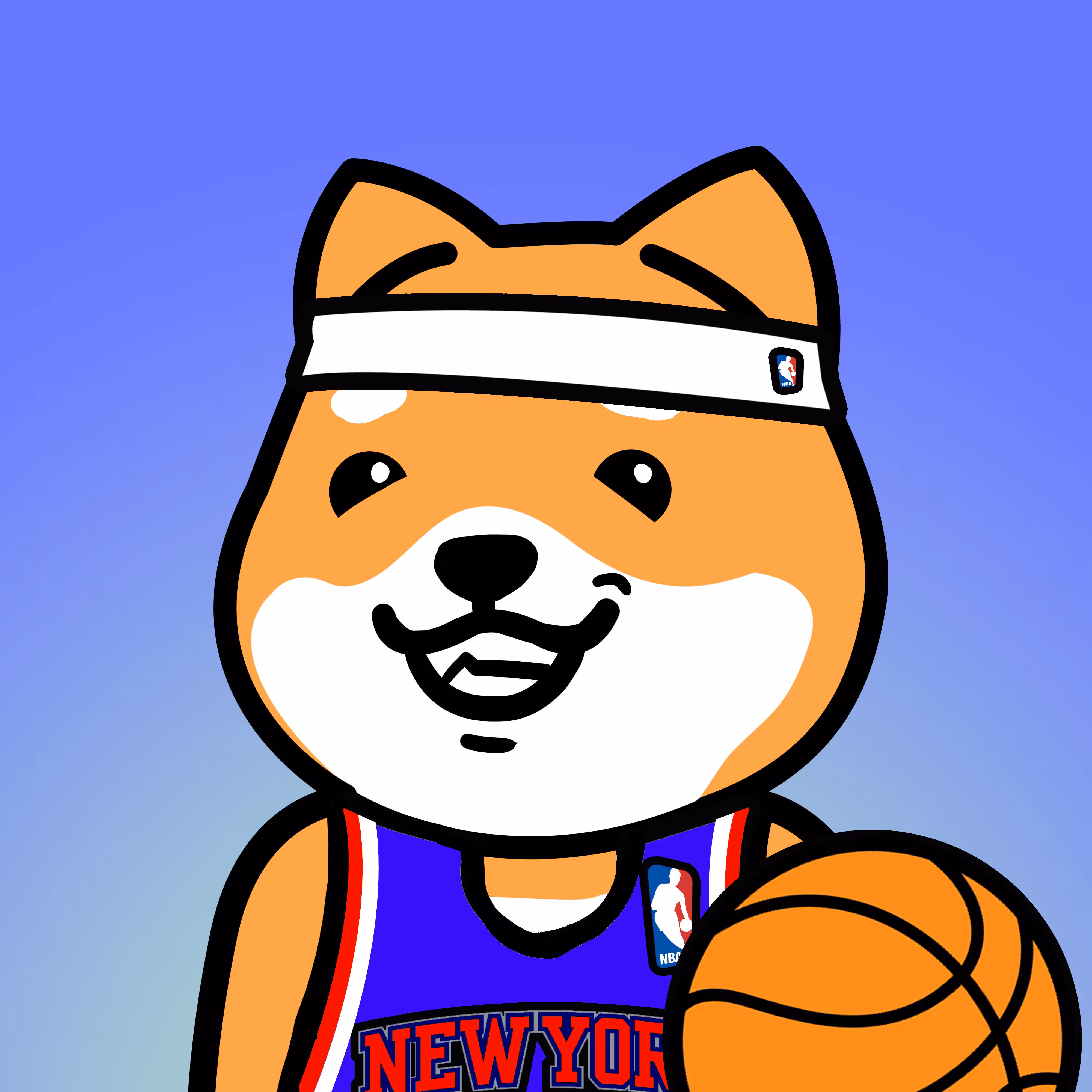 bobo Shiba #073_basketball