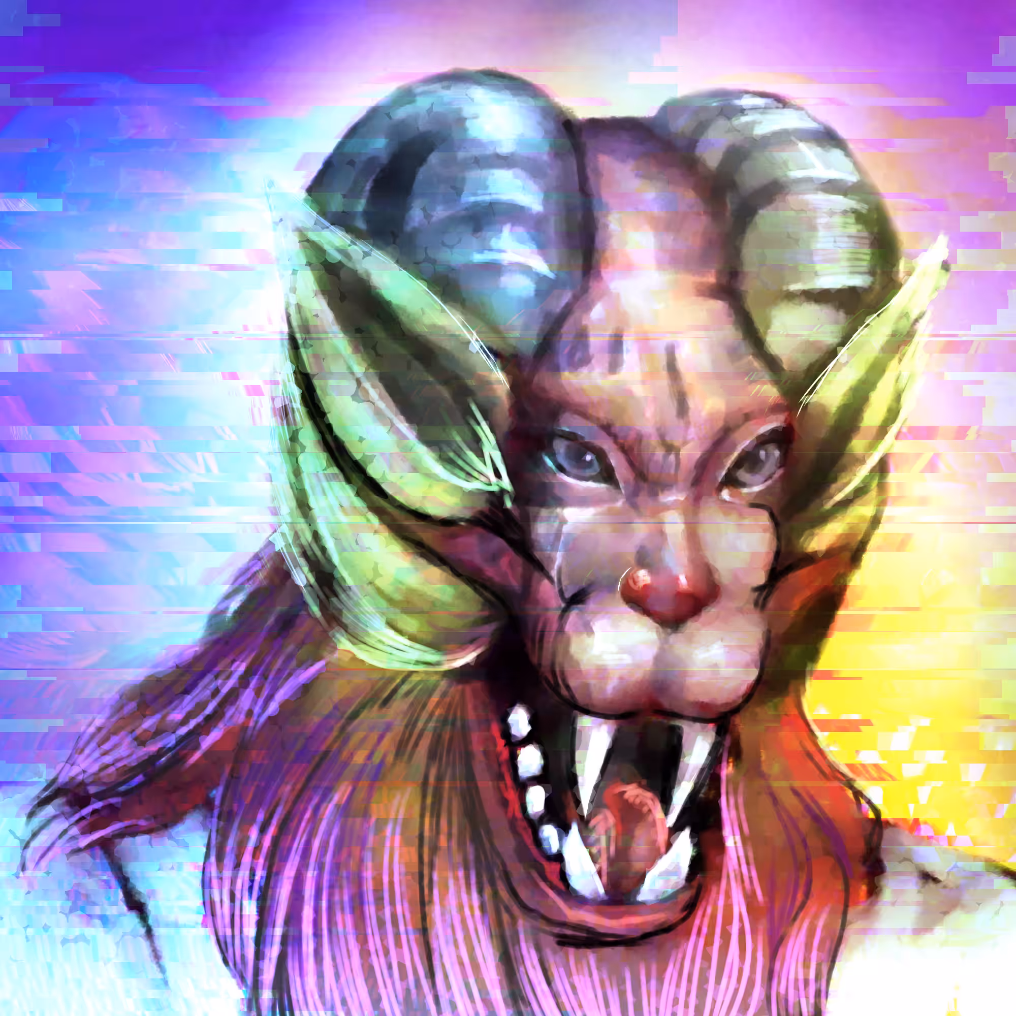 A lion chimera