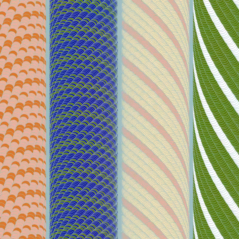 Patterns of infinity colorized #10