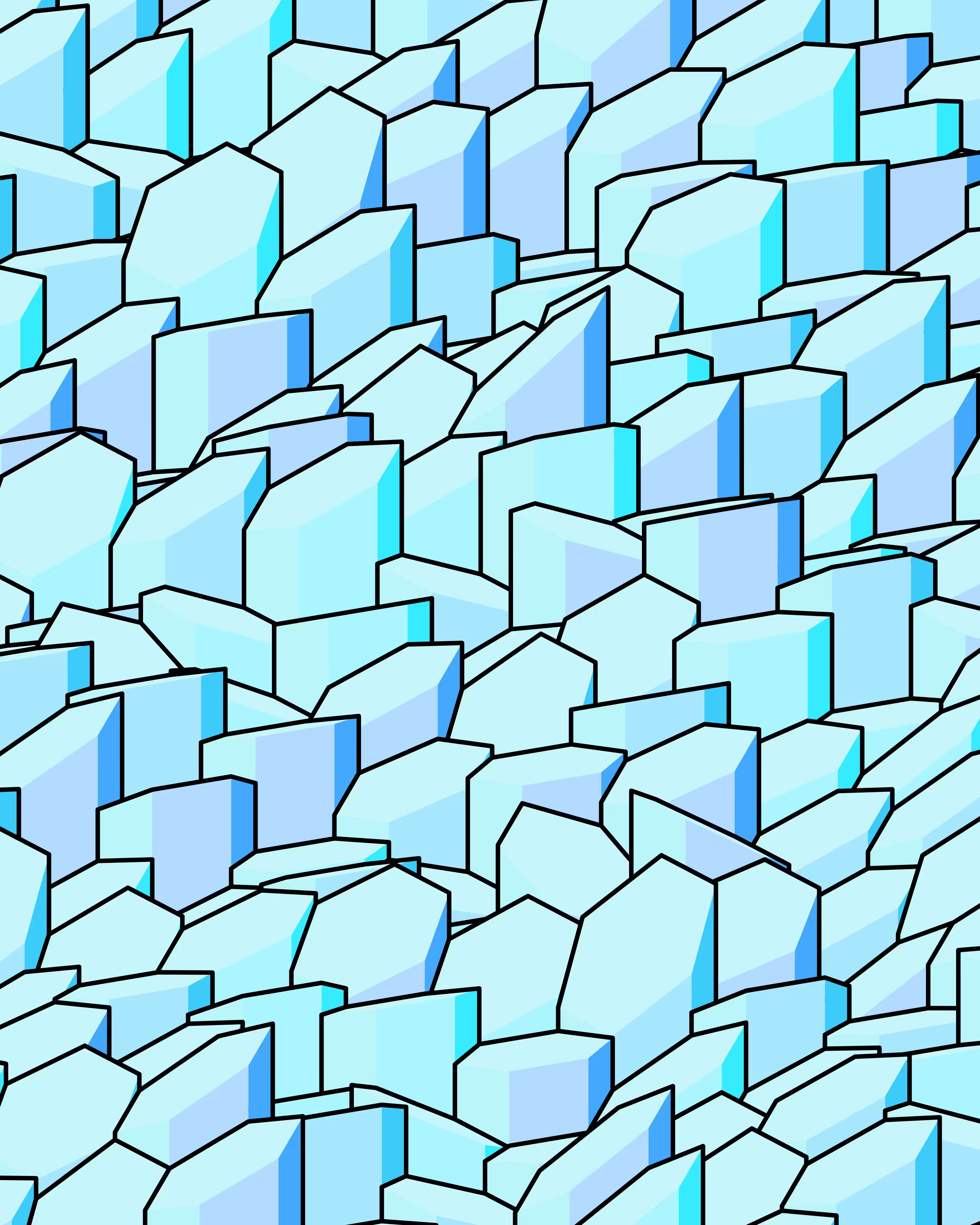 Hexagones Landscape #34