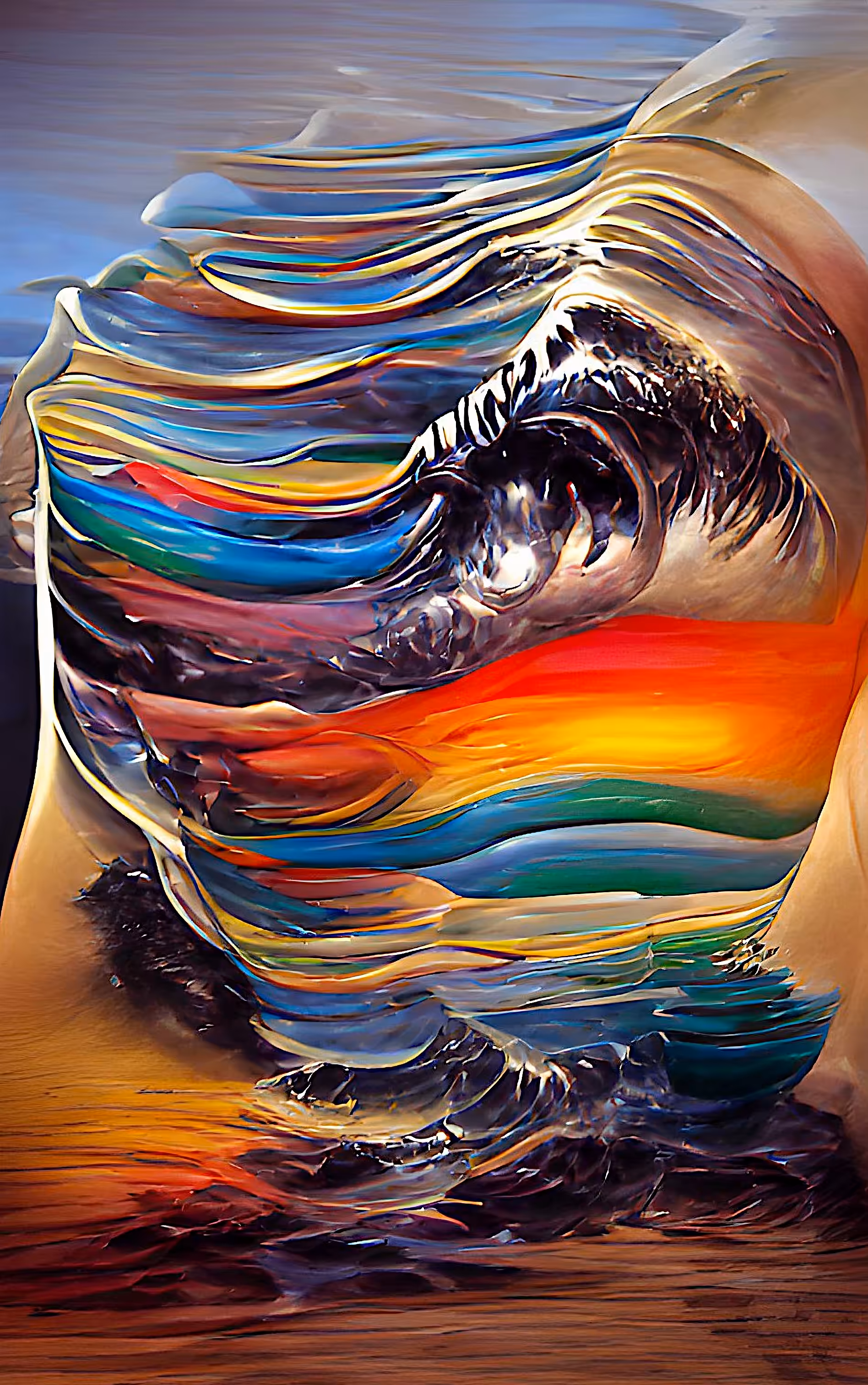 AI Abstract - Bubbleverse