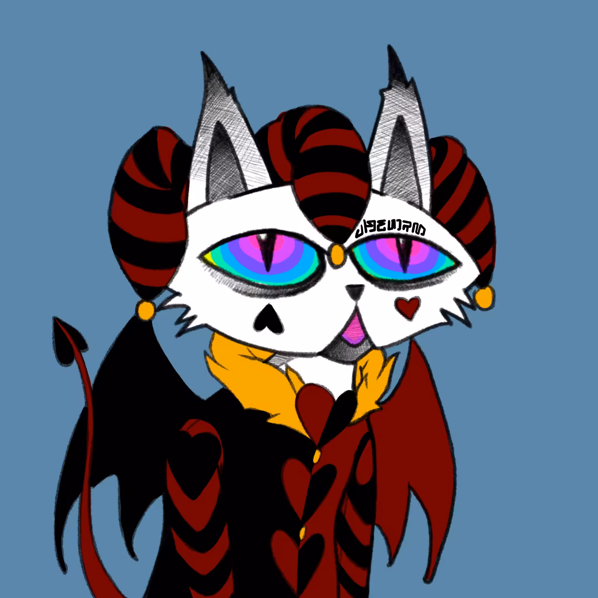 Dizzy Cat Ruler #272