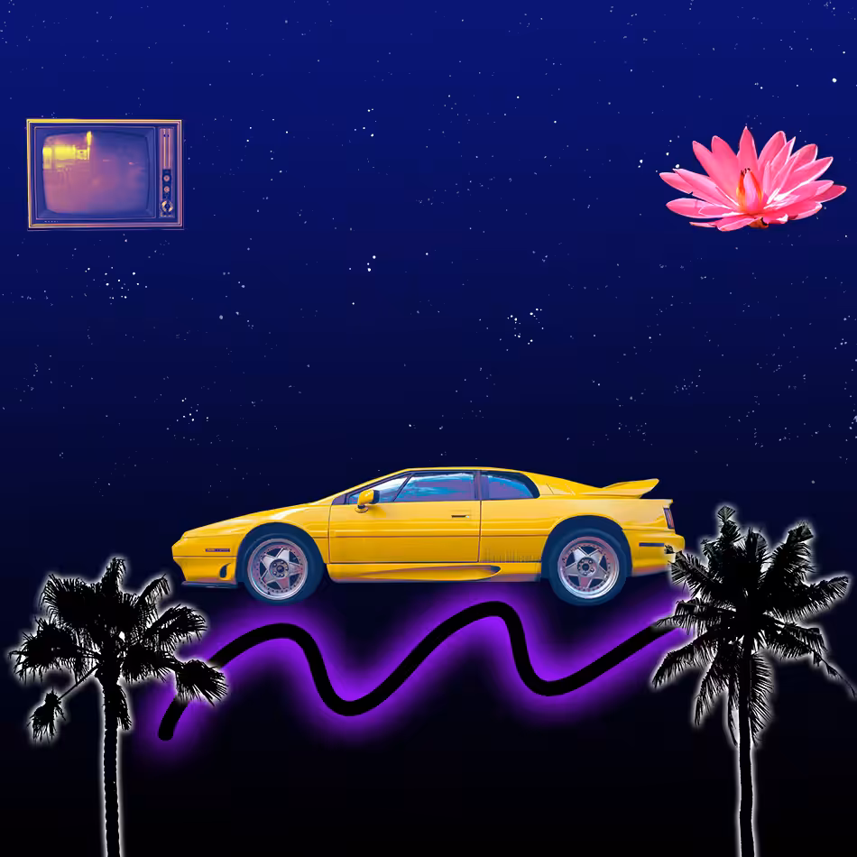 S Y N T H W A V E Nightlife Generator #46