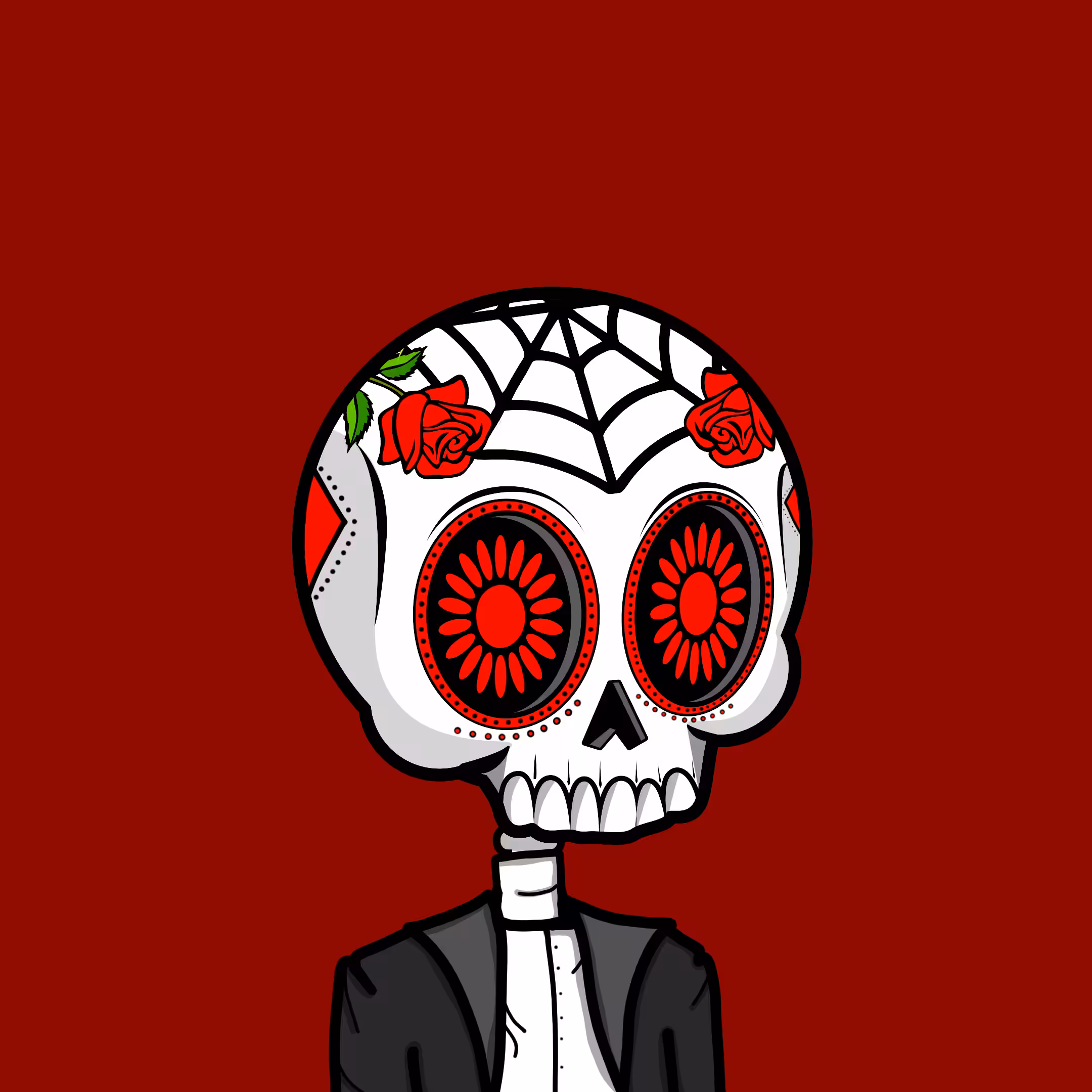 Edgar The Skeleton - Calavera #113