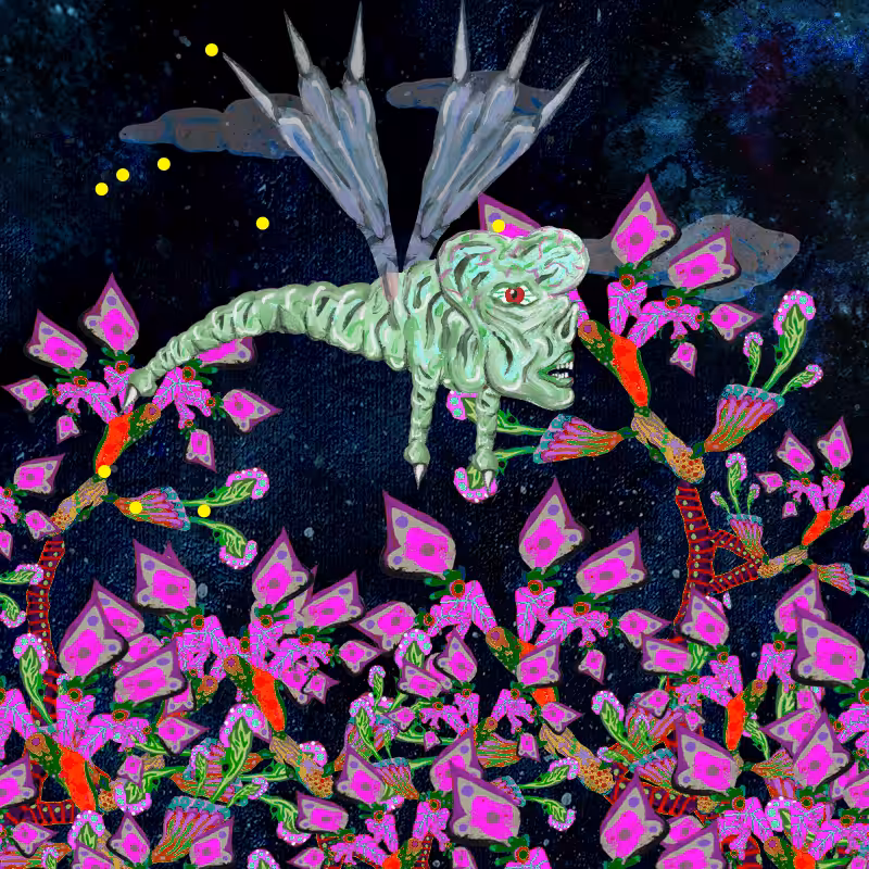 Fireflies and Flower Gardens #194