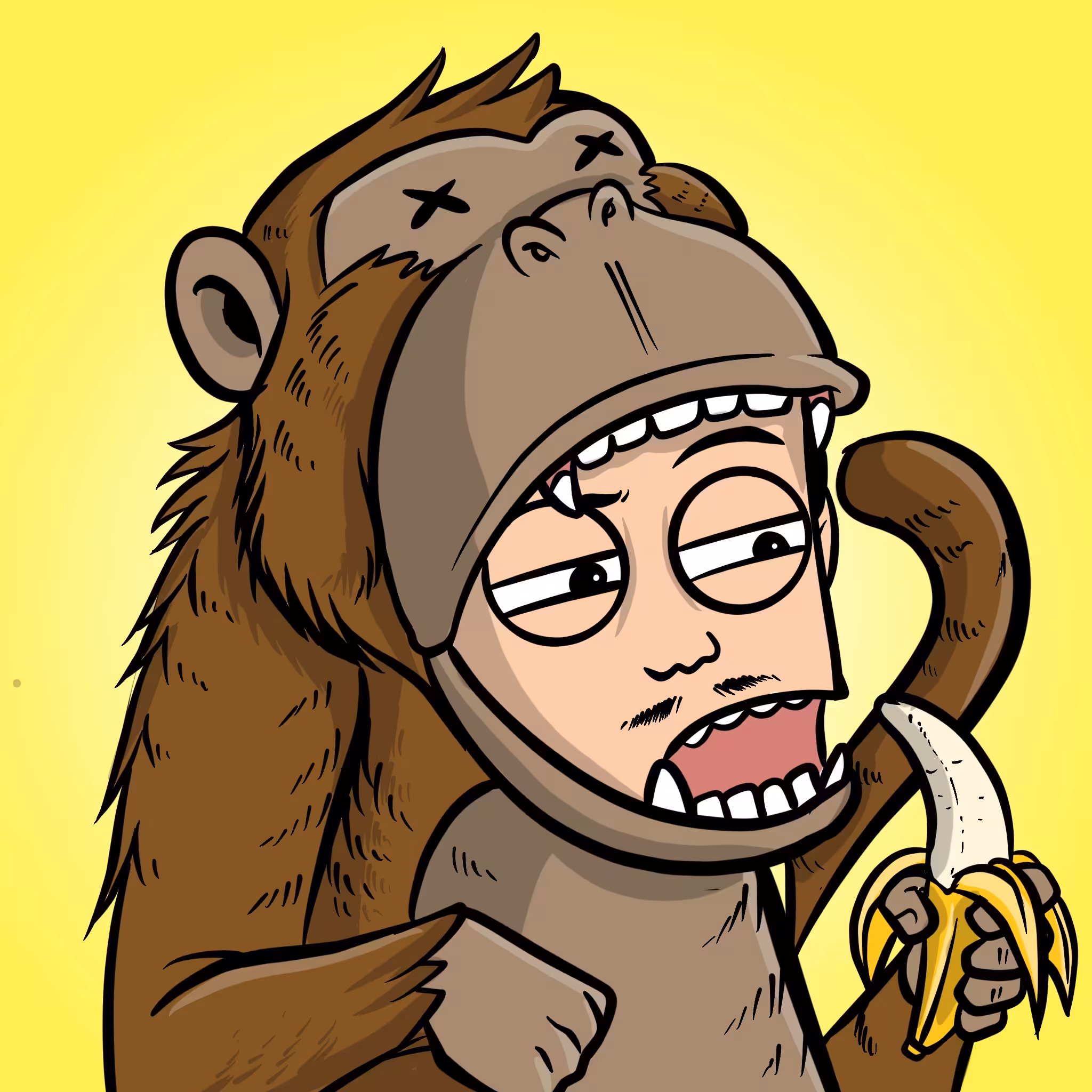 Ape beast doll