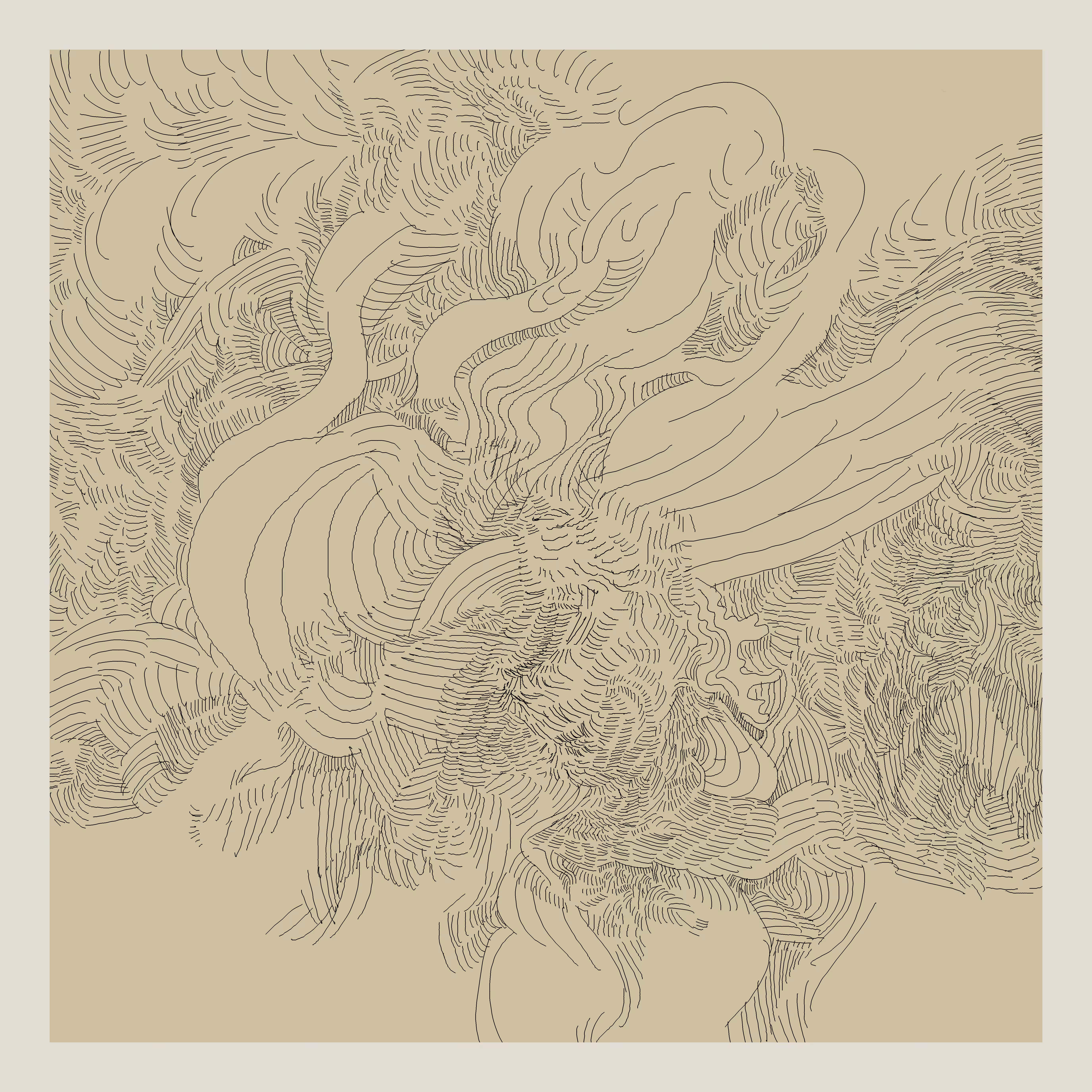 wood/bubbles
