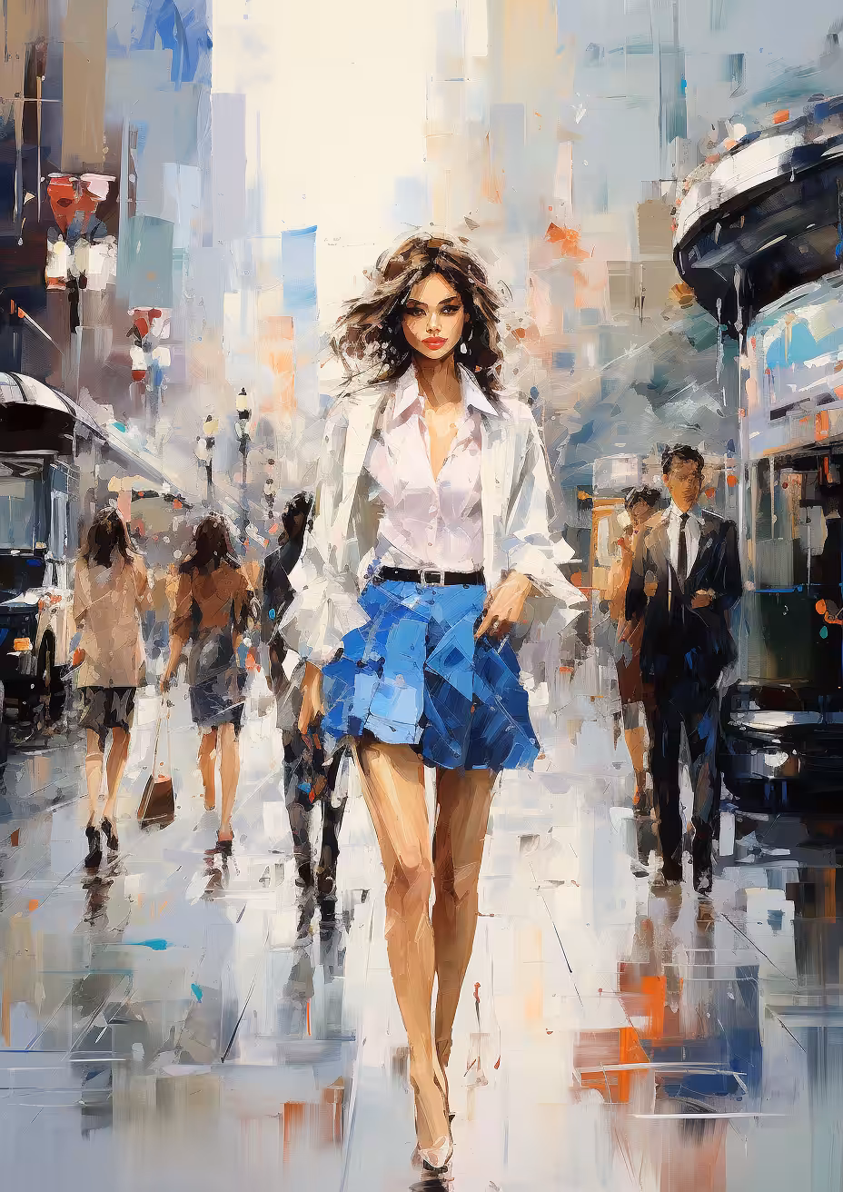 The goddess of the city