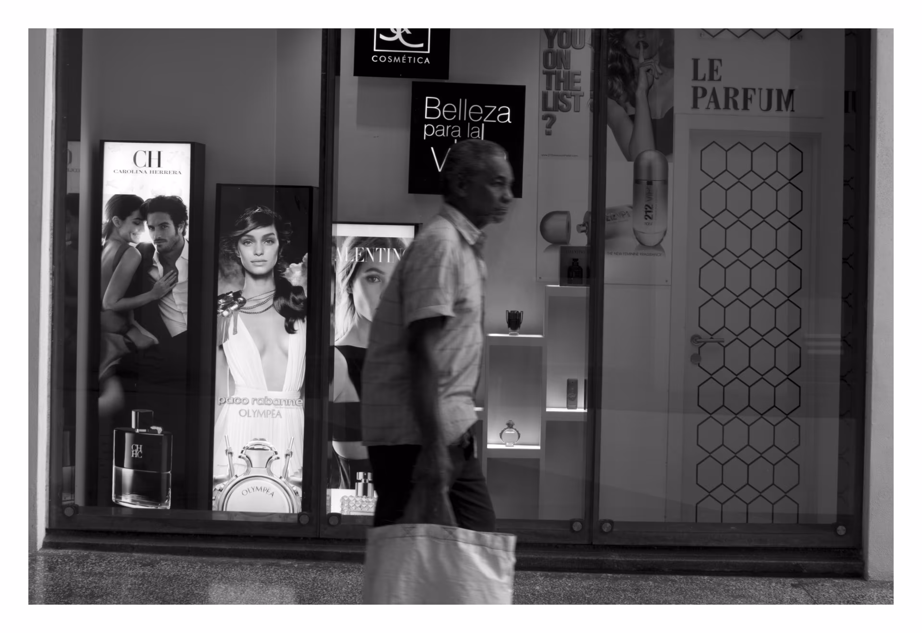 Blurred subject