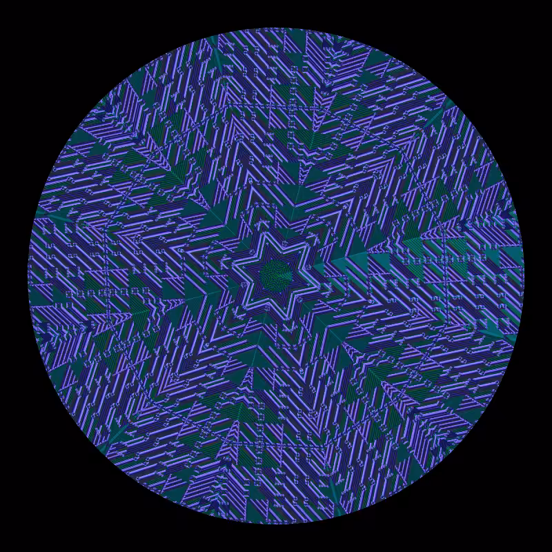 Binary kaleidoscope #21