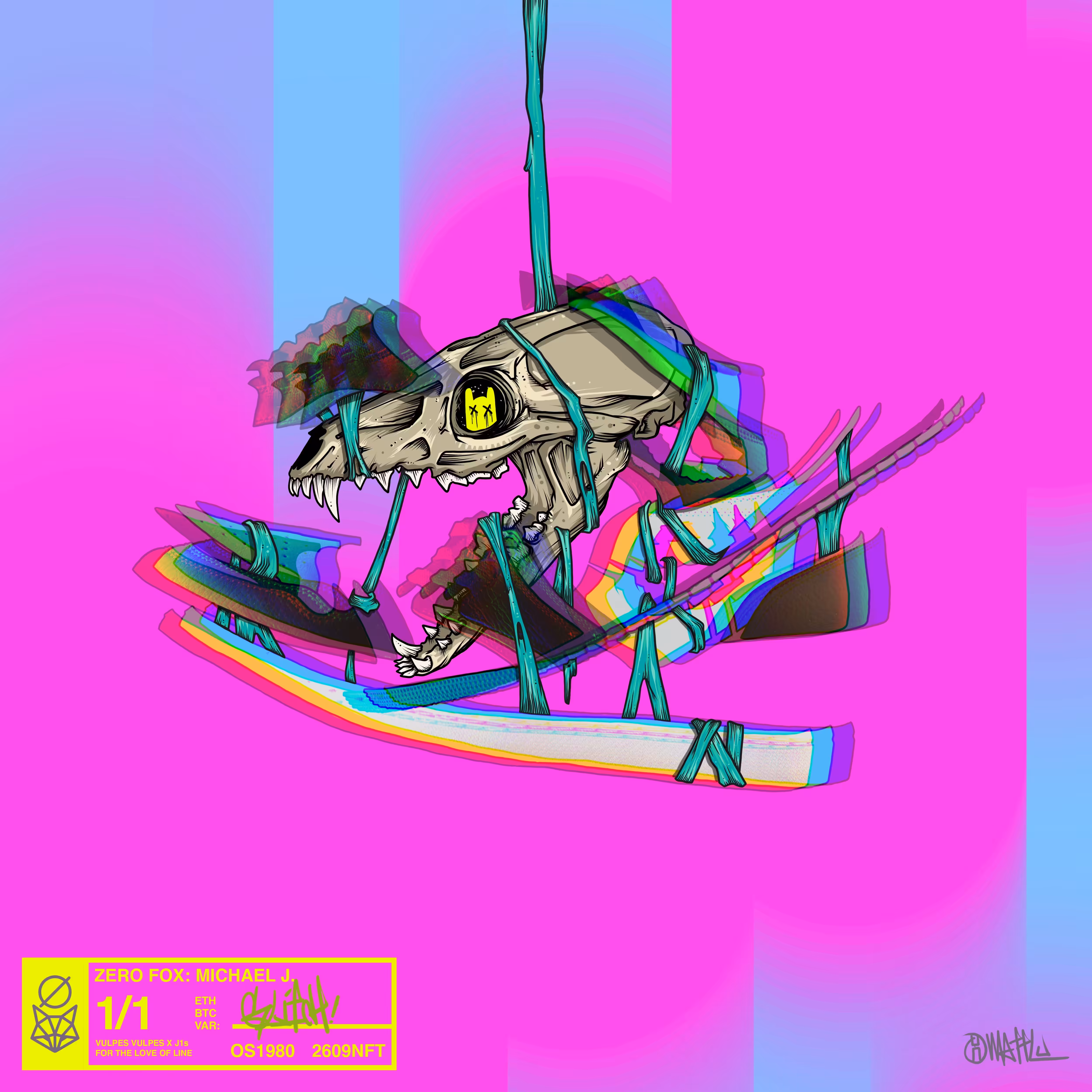 Zero Fox/Michael J - "Glitch"  1/1