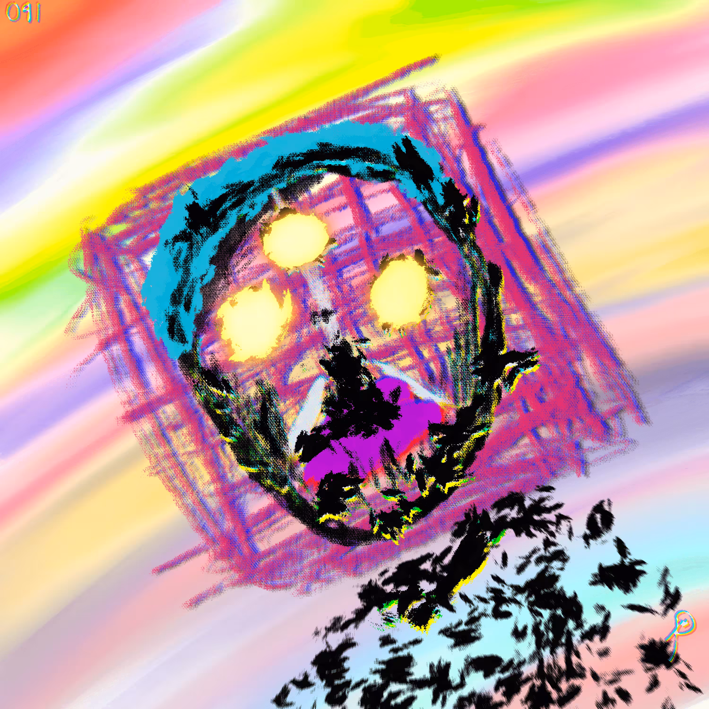 Aura 091 - Self Portrait 3/3