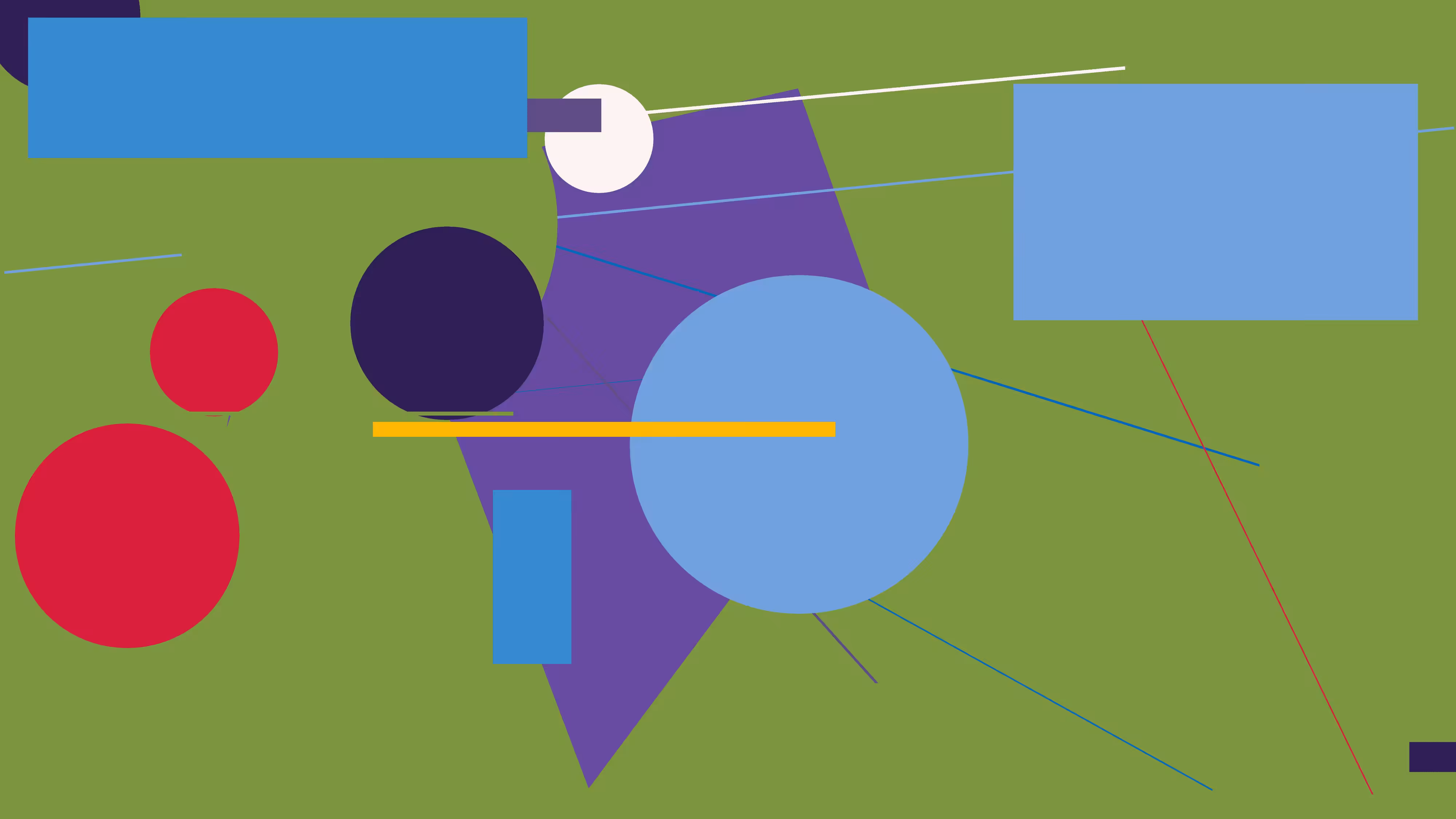Abstract Art, composition of March 24, 2021.