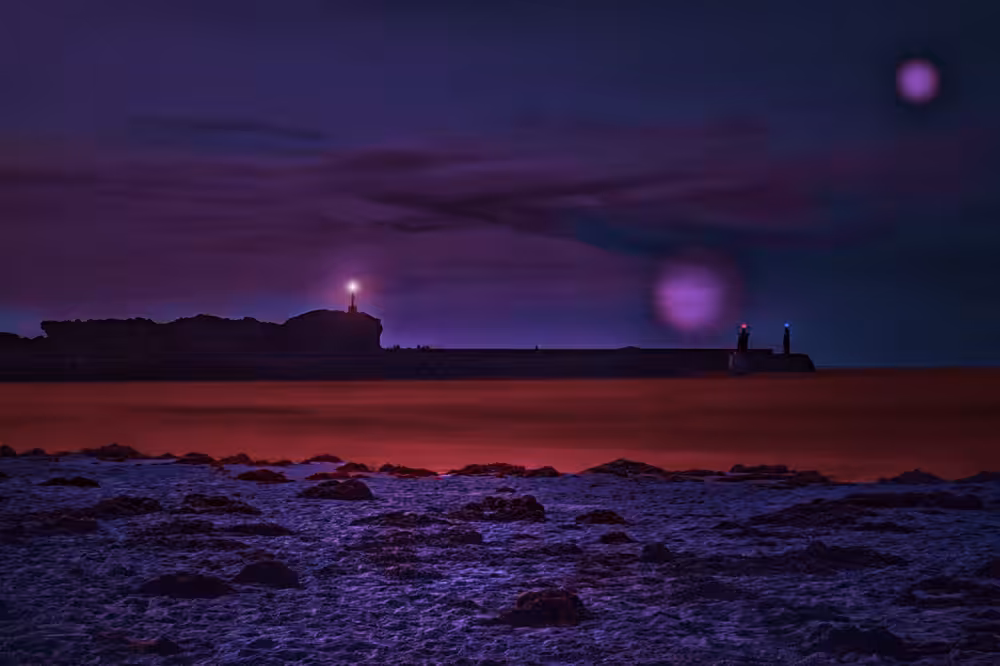 Purple sand #2