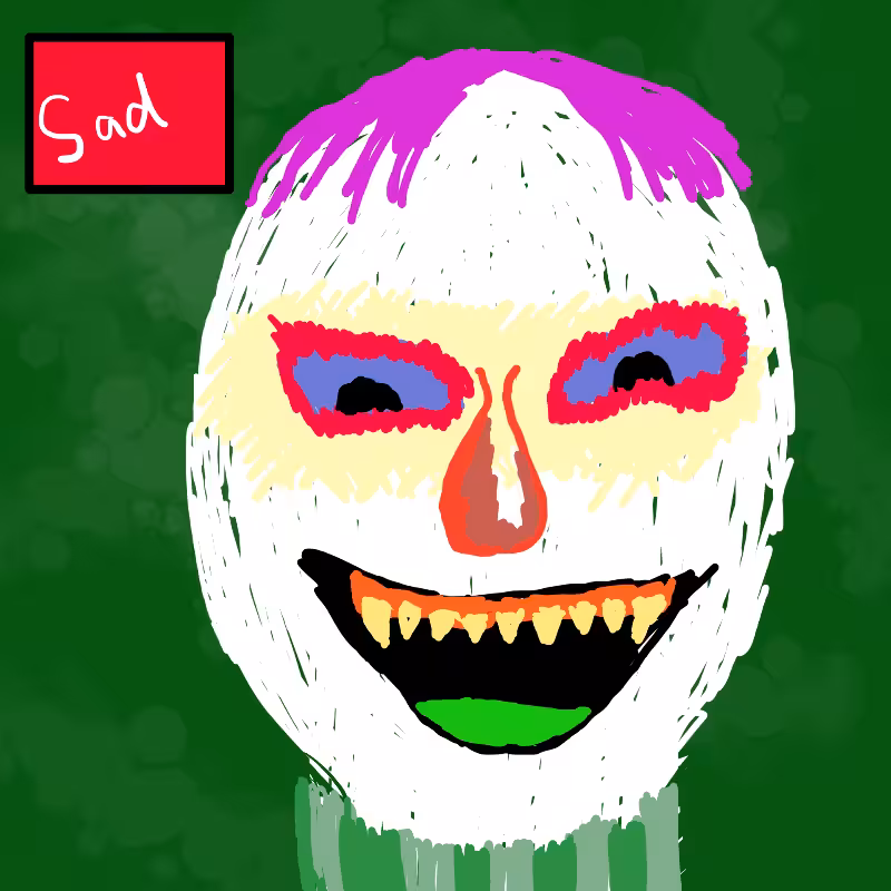 sCARY SNOWMAN #54