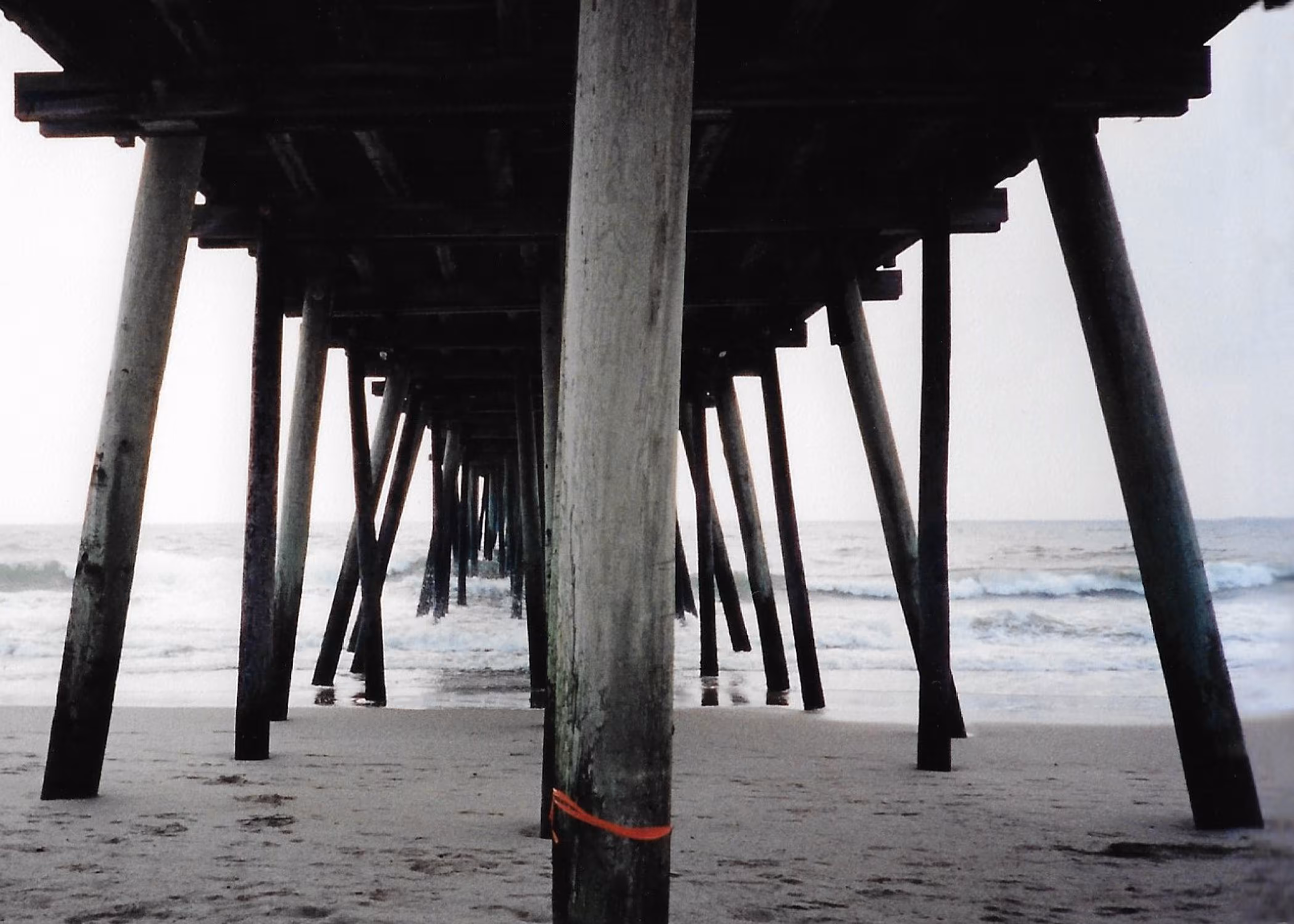 Pier into the Gray