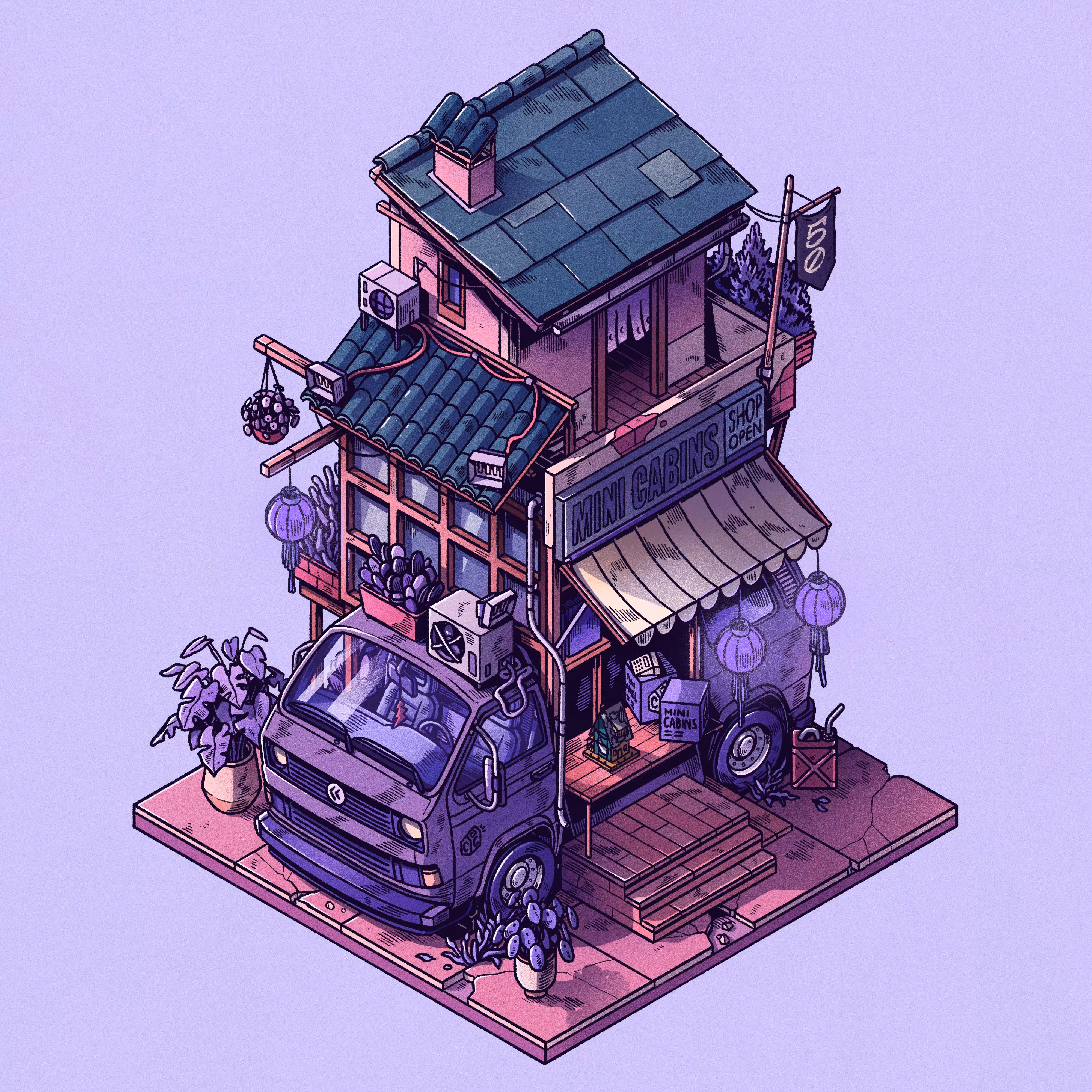 Curious Cabins #50: Caravan #794