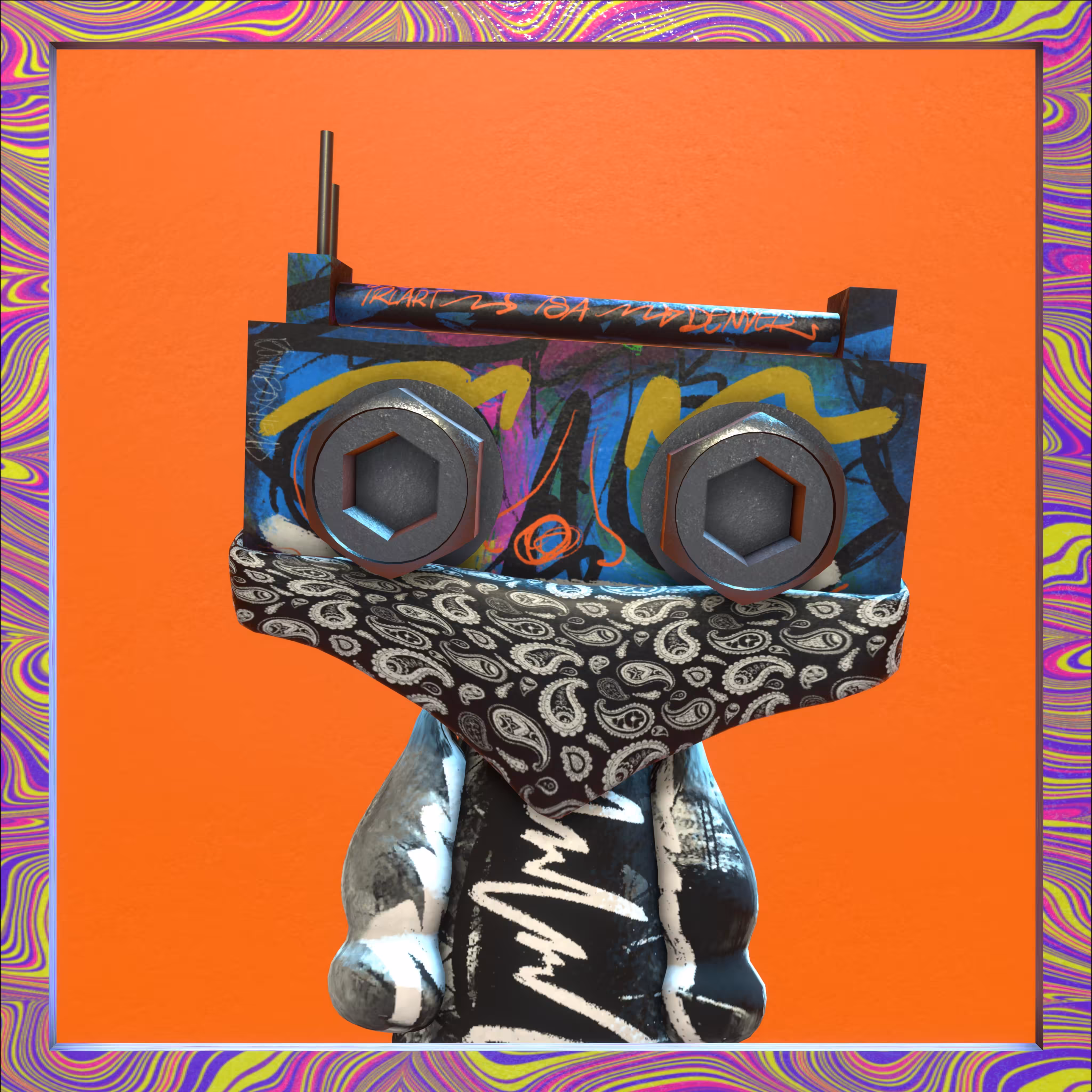 Boomboxhead #258