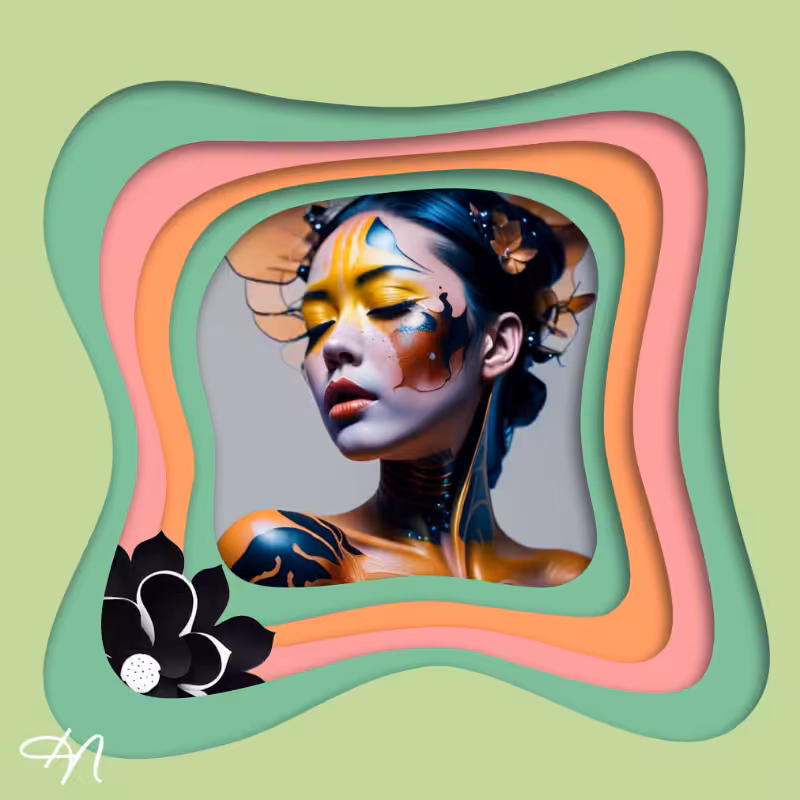 Black Flower #8