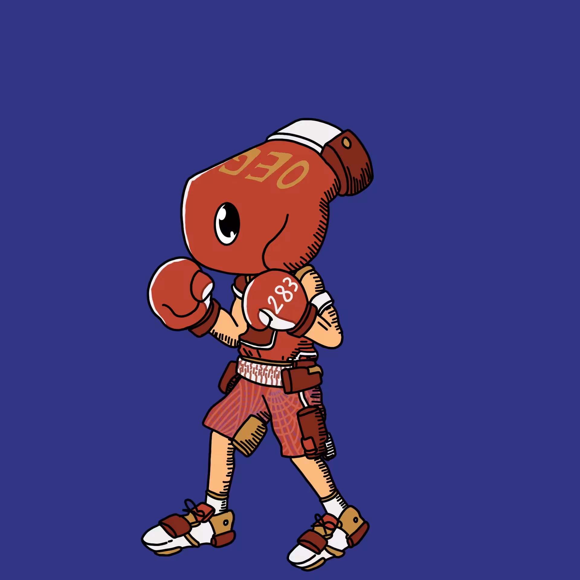 One eyed guys: Boxer OEG