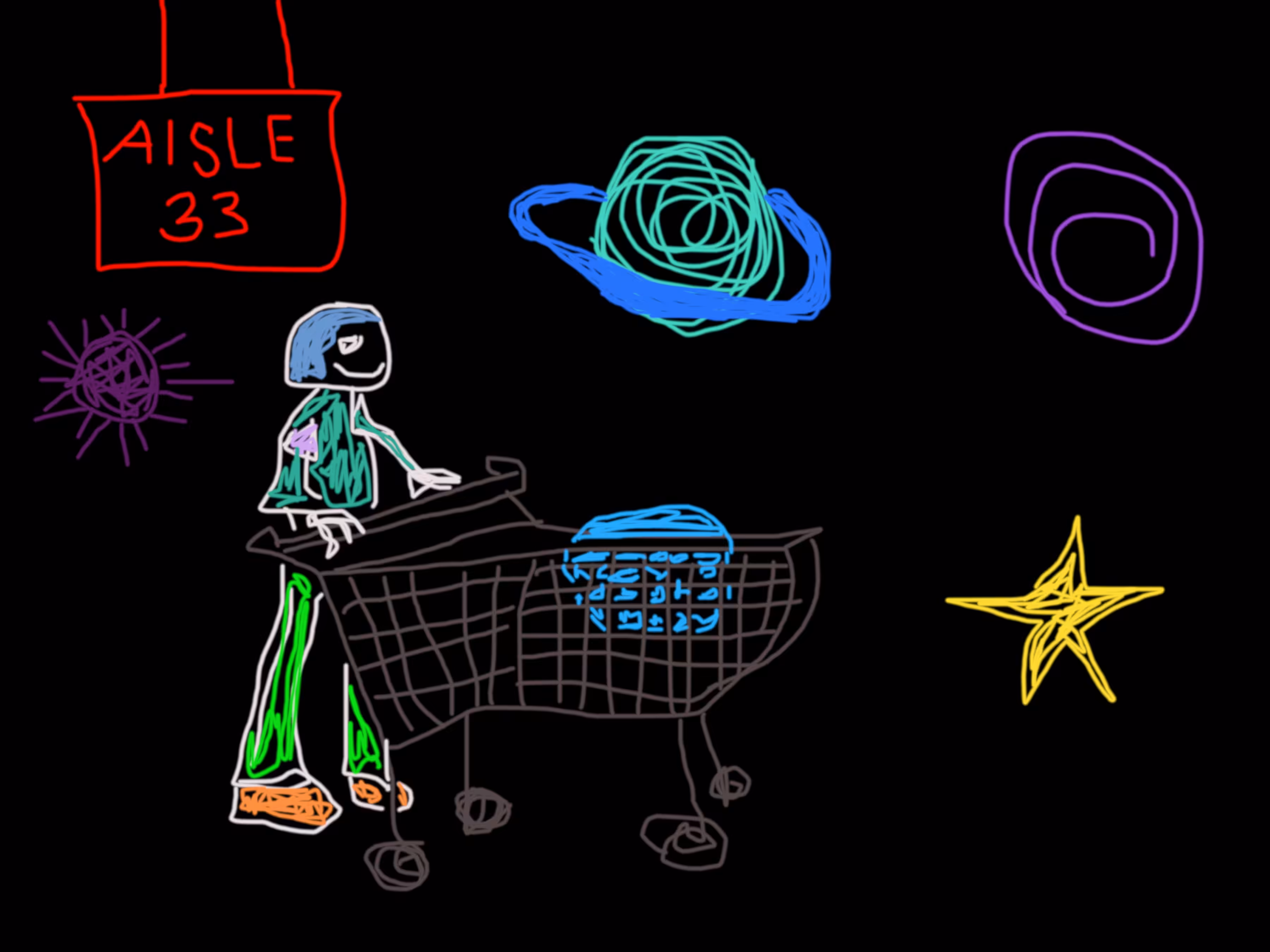 Shopping For Planets on Aisle 33