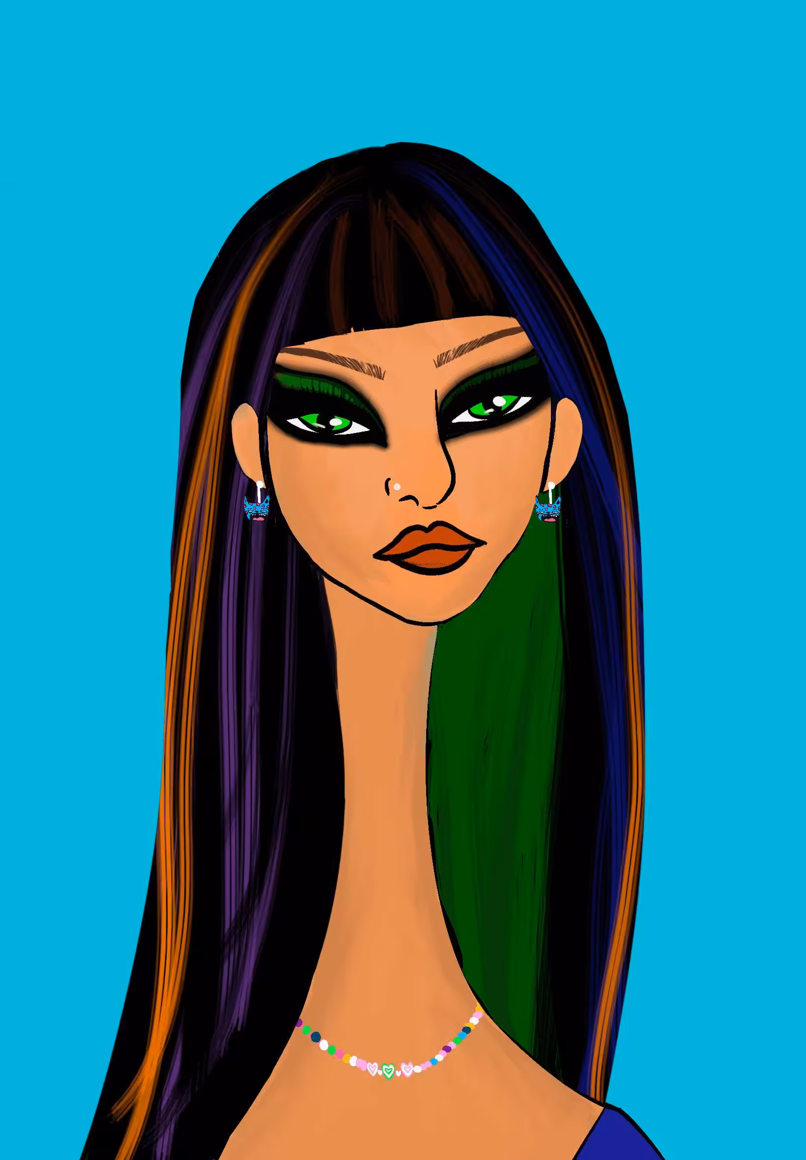Long Neckie Ladies: Long Neckie Lady #2947