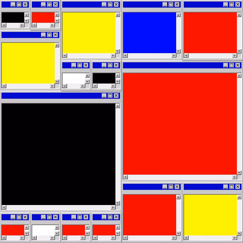 Mondrian's Desktop #5