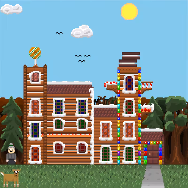 2D Mansion Candy House #57