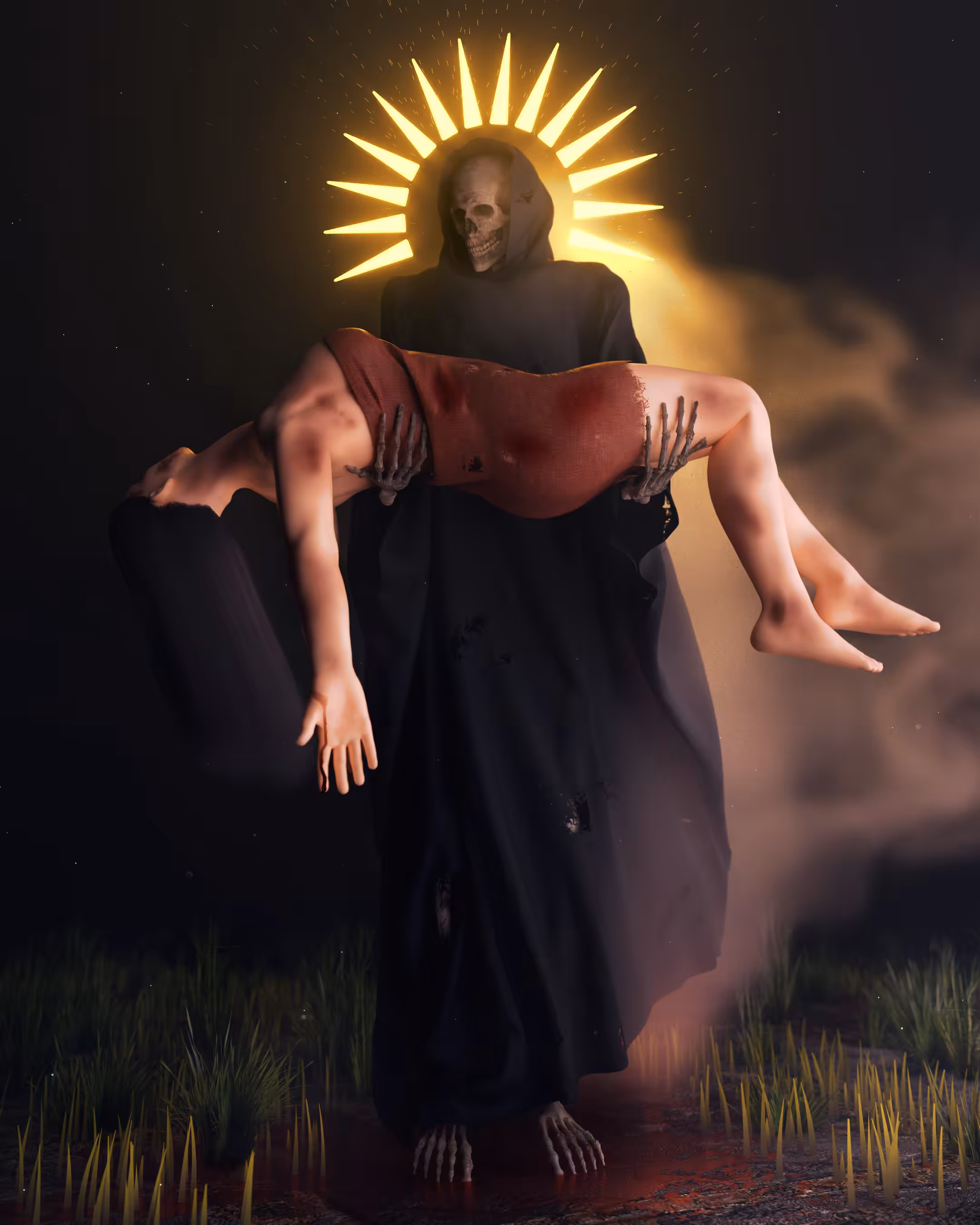 Death's grace