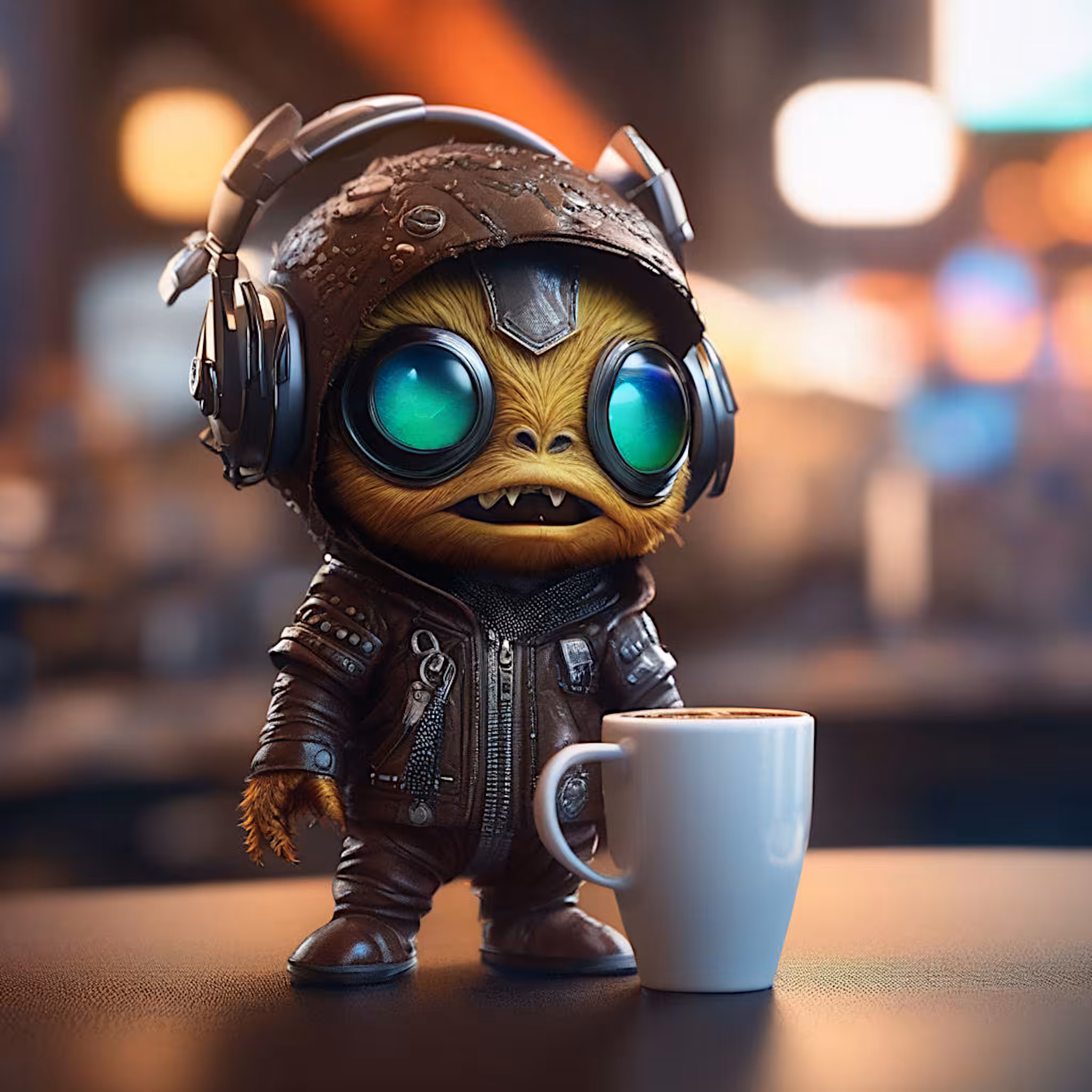 "Coffee Monster #27"