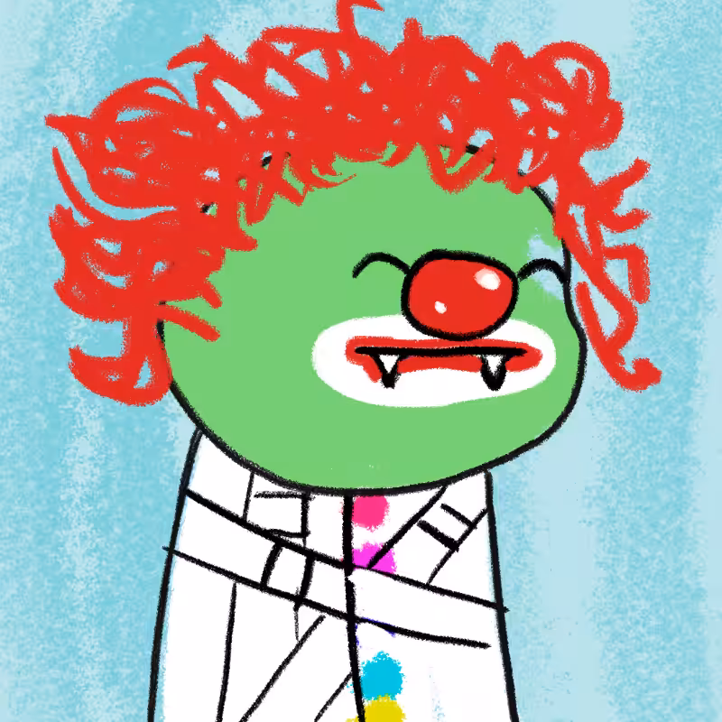 Peculiar clown #110