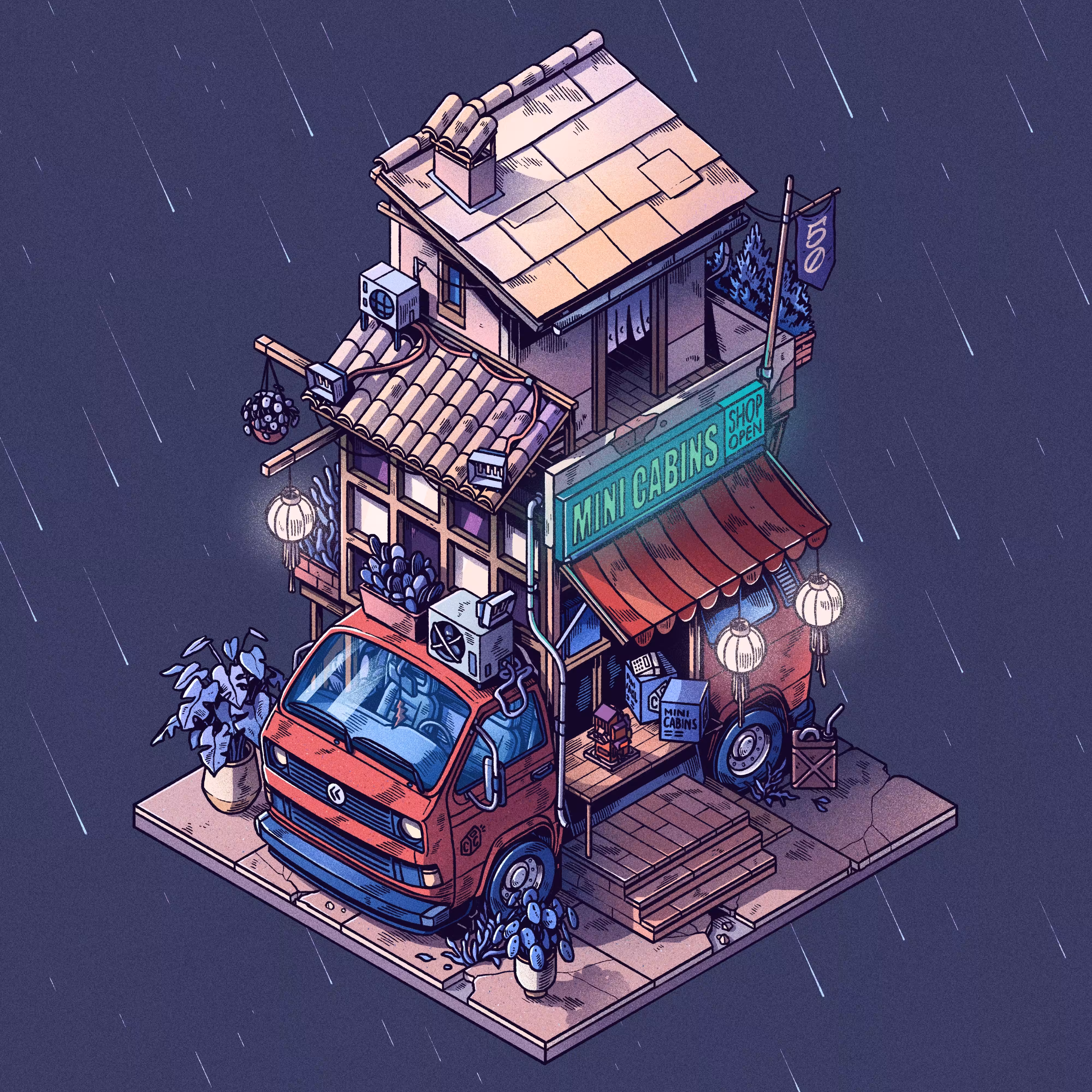 Curious Cabins #50: Caravan #786