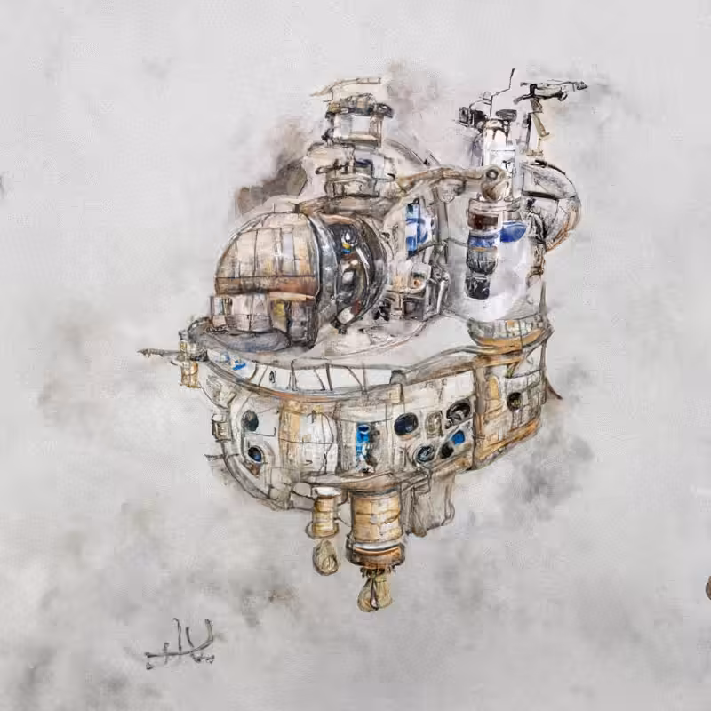Utopian Space Castles #46