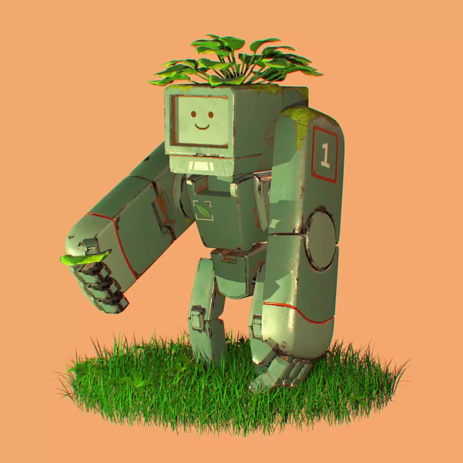 Elemental Mech 01 - Caladium
